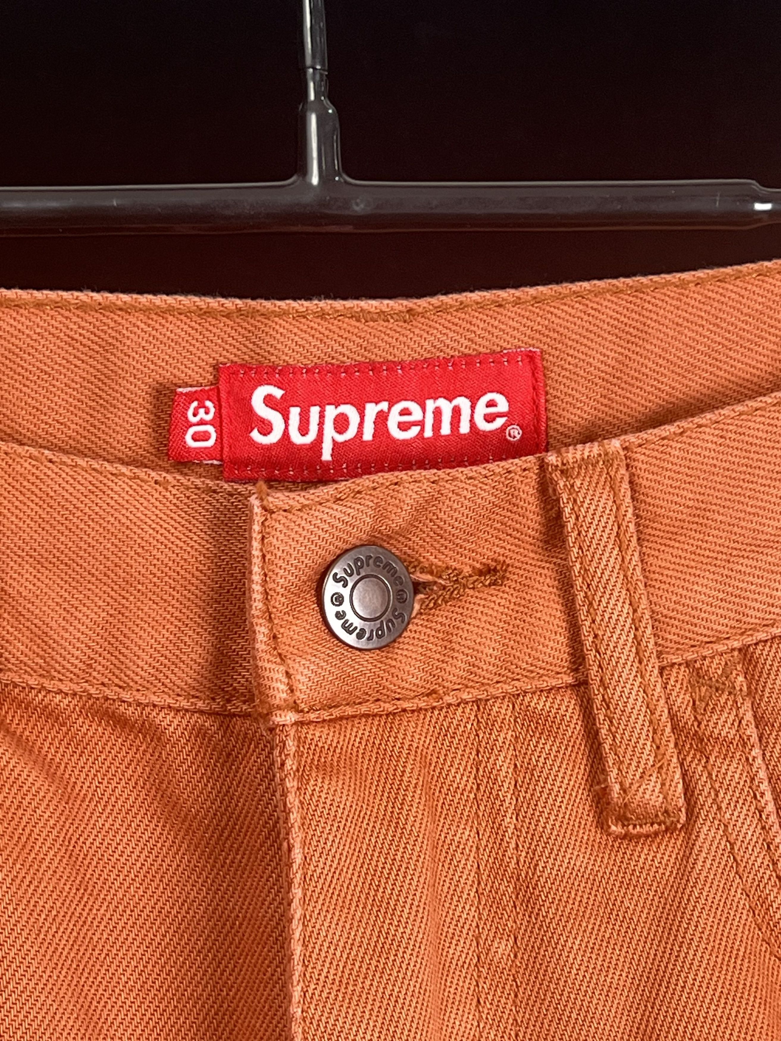 Supreme Brand New HANDSTYLE DENIM PAINTER SHORT SS21 Size US 30 / EU 46 - 4 Thumbnail