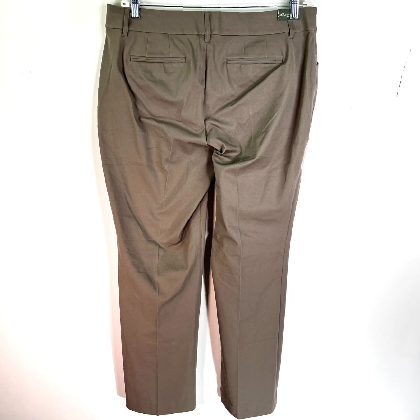 Eddie Bauer Eddie Bauer Flat Front Pants Womens Size 16 Beige Kaki 36X34 Size 38" / US 16 / IT 52 - 6 Thumbnail