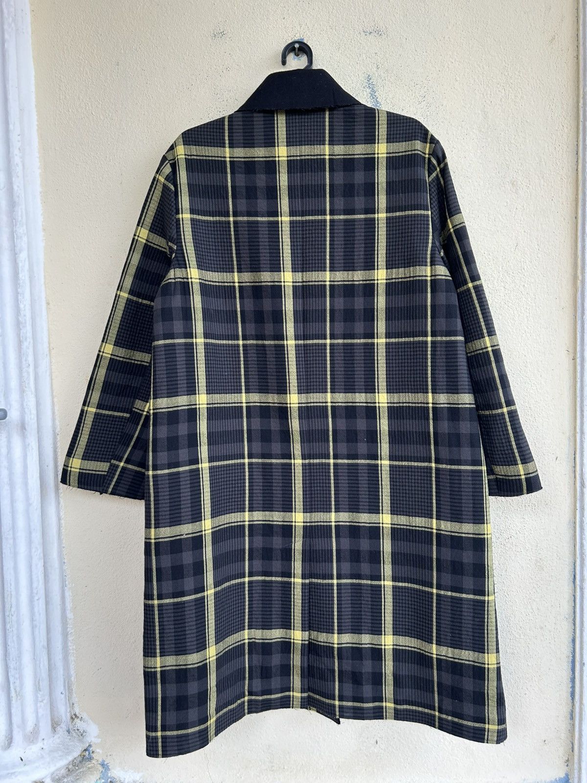 Missoni Missoni Virgin Wool Checkered Long Coat Size US S / EU 44-46 / 1 - 2 Thumbnail