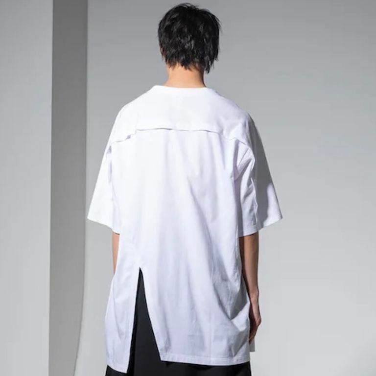 Yohji Yamamoto Ground Y Front Raglan Slit Cut & Sew