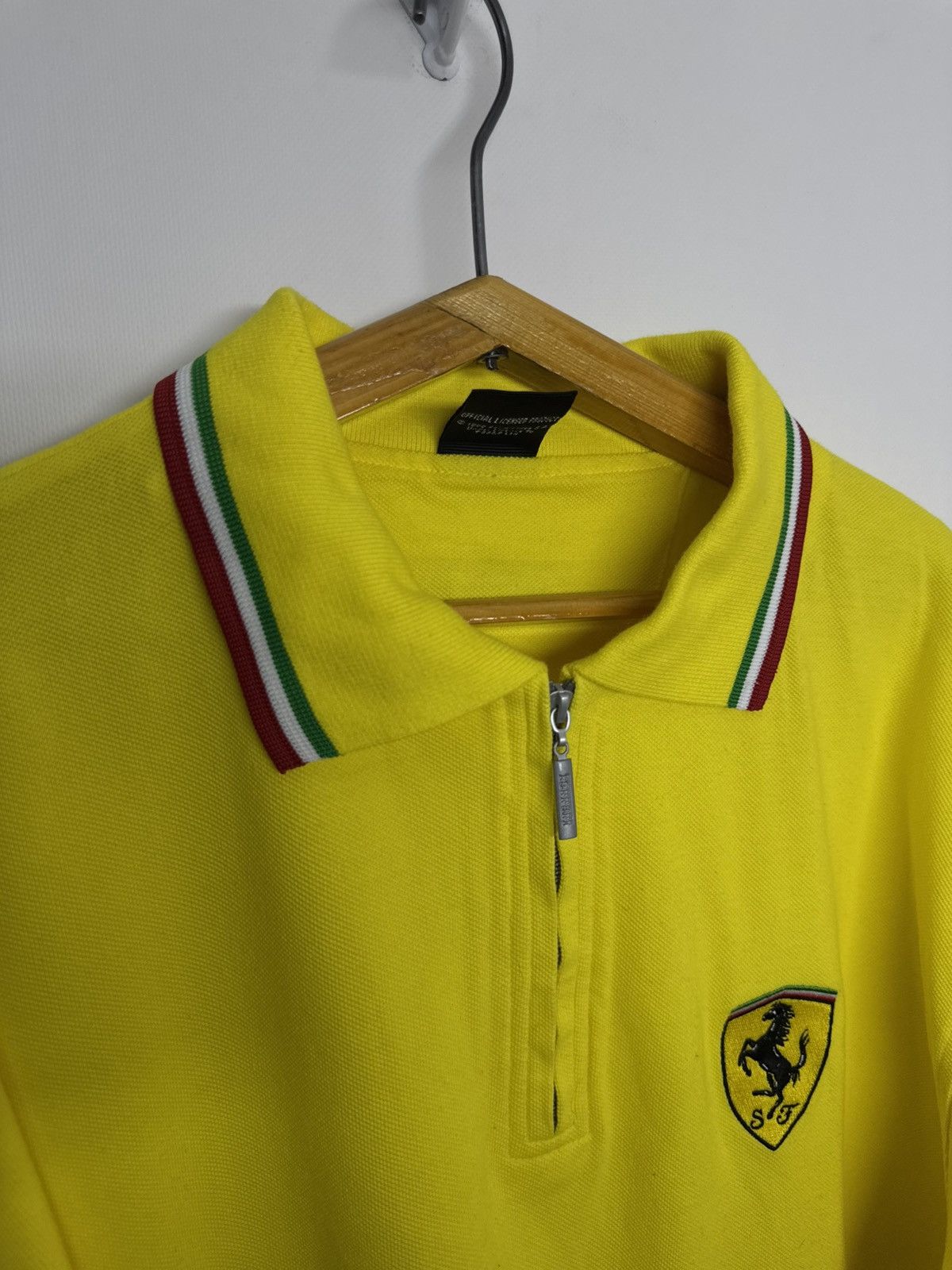 Ferrari Vintage Y2k Ferrari zip polo official licensed product 1999 Size US L / EU 52-54 / 3 - 7 Thumbnail