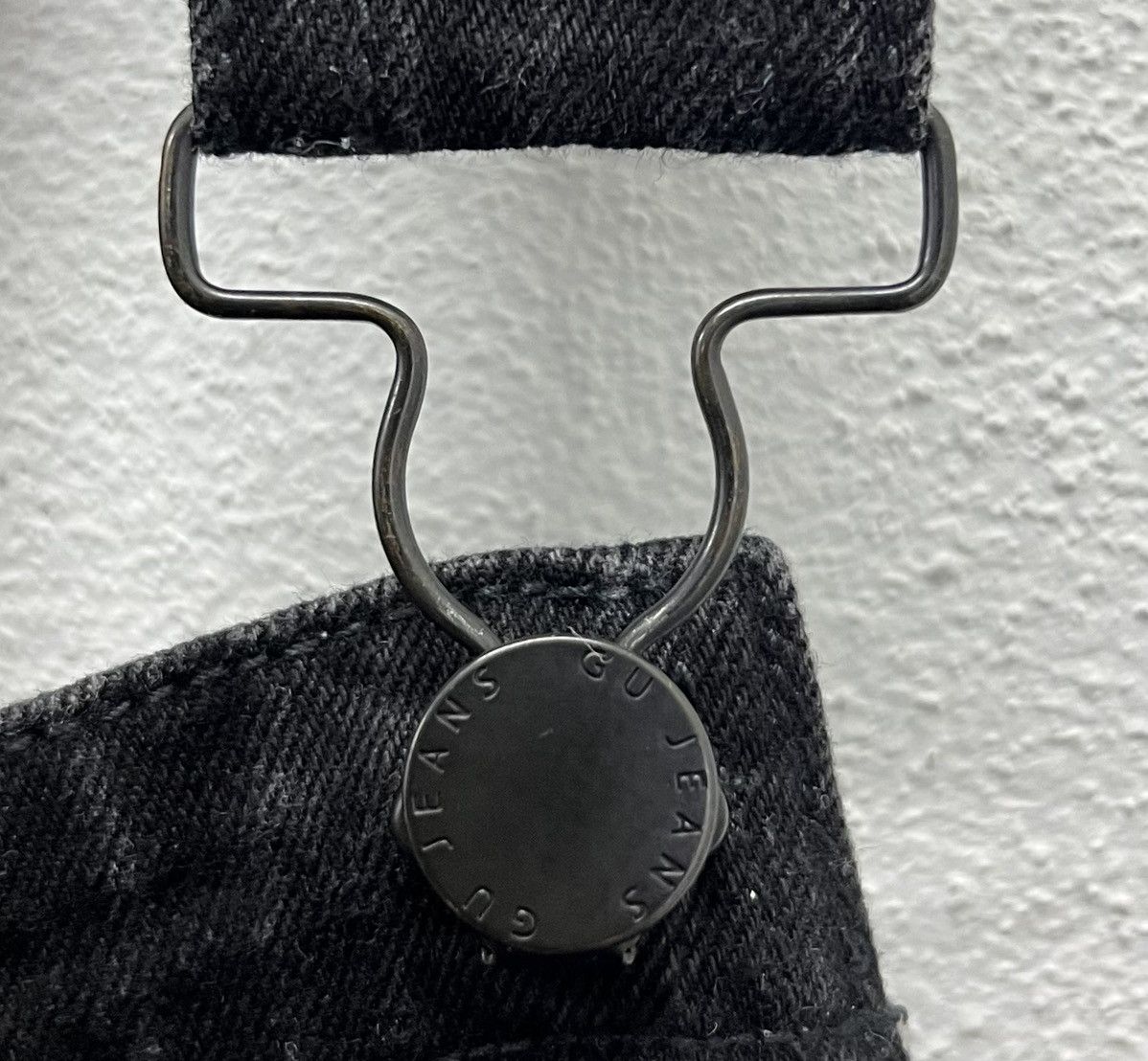 GU × Japanese Brand × Vintage GU Black Cotton Overalls (Size L) Size US 34 / EU 50 - 5 Thumbnail