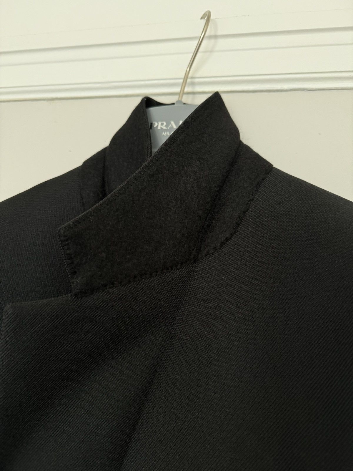 Prada FW18 Nylon Boxy Blazer Size 46R - 5 Thumbnail
