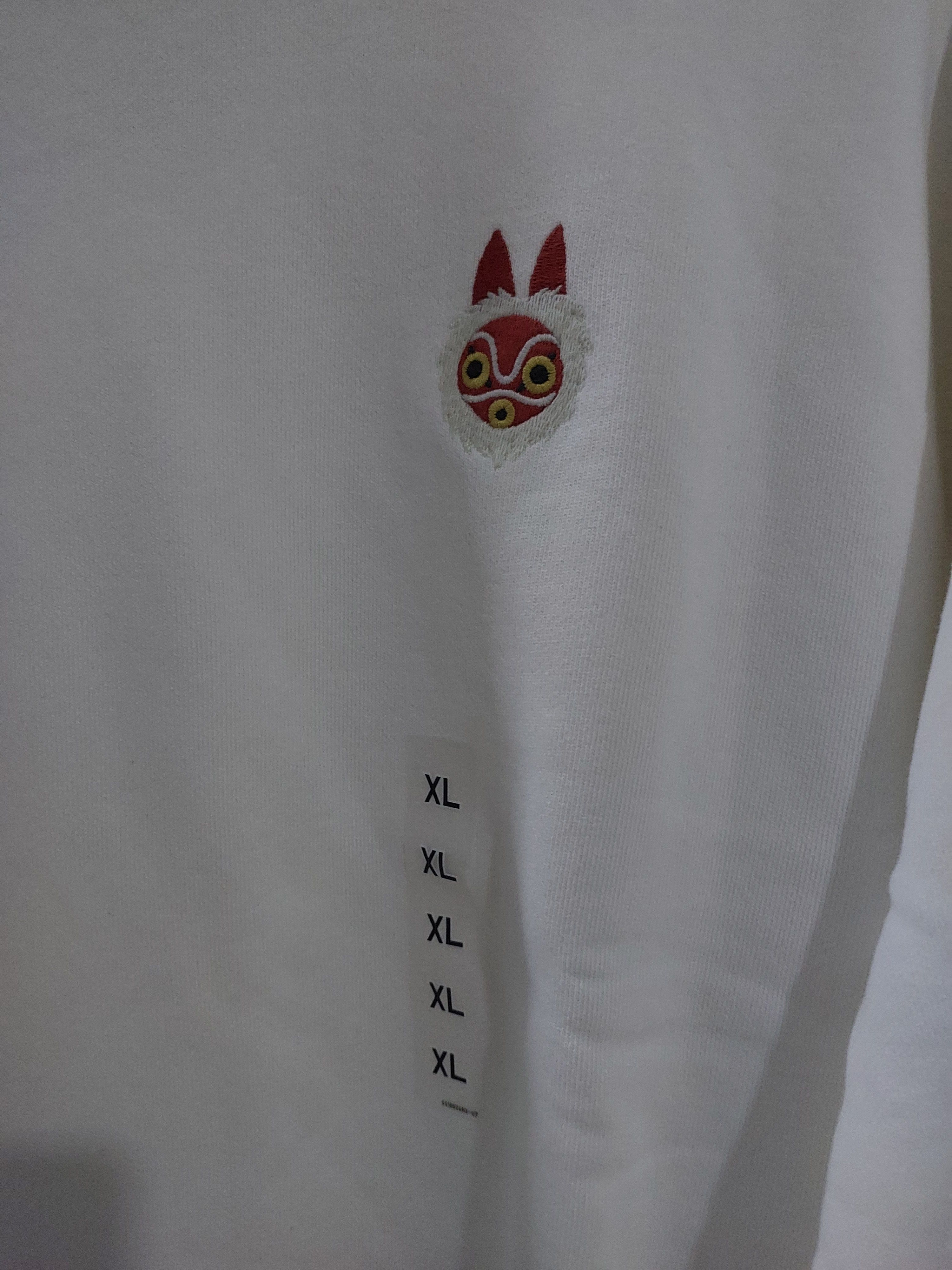 Anime PRINCESS MONONOKE ANIME MOVIE STUDIO GHIBLI SWEATSHIRT Size US XL / EU 56 / 4 - 5 Thumbnail