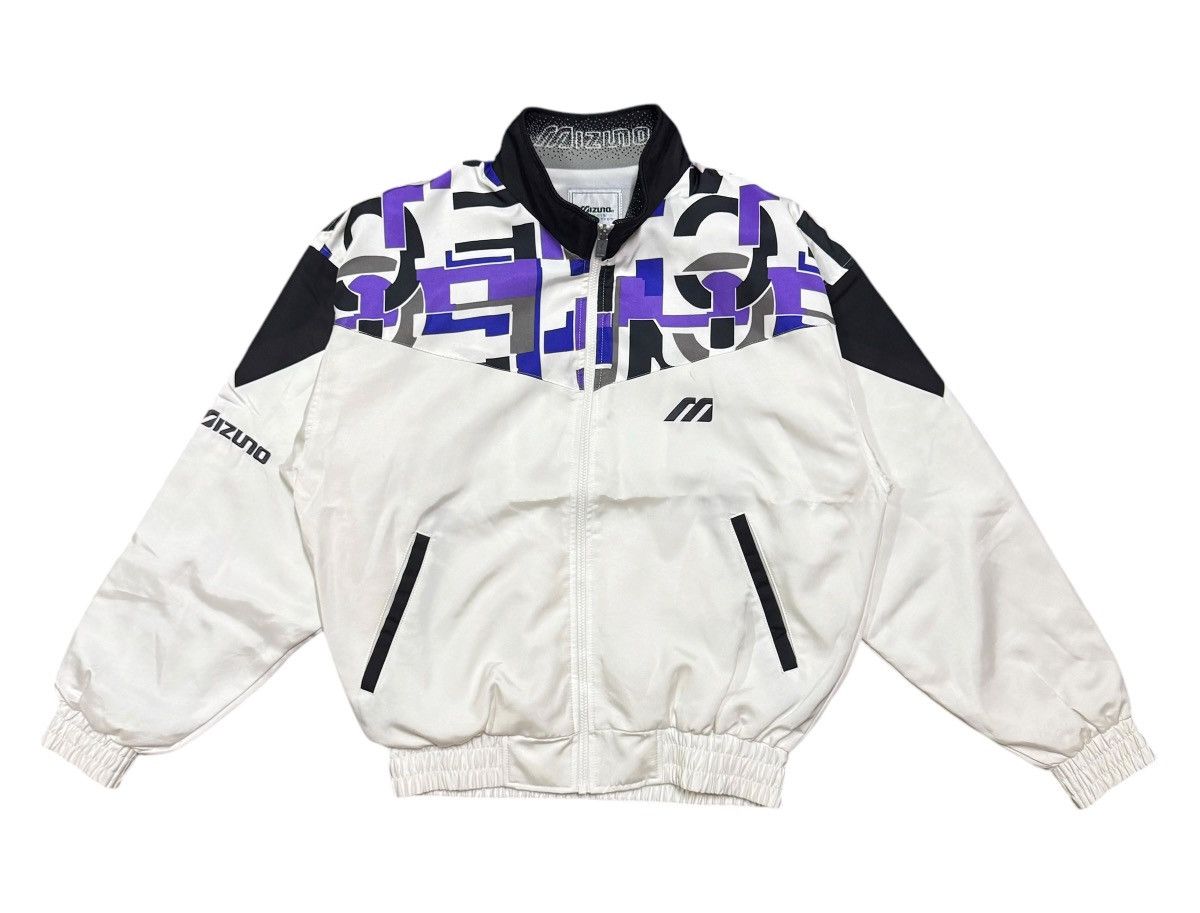 Mizuno × Vintage Vintage 90s Tennis Player Mizuno Ivan Lendl Zipper Jacket Size US M / EU 48-50 / 2 - 1 Thumbnail
