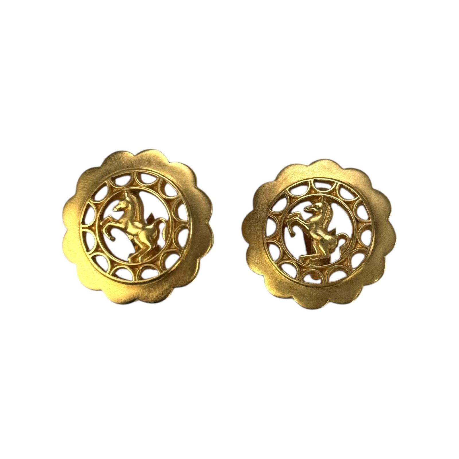 Hermes Hermes Horse Earrings Size ONE SIZE - 1 Thumbnail