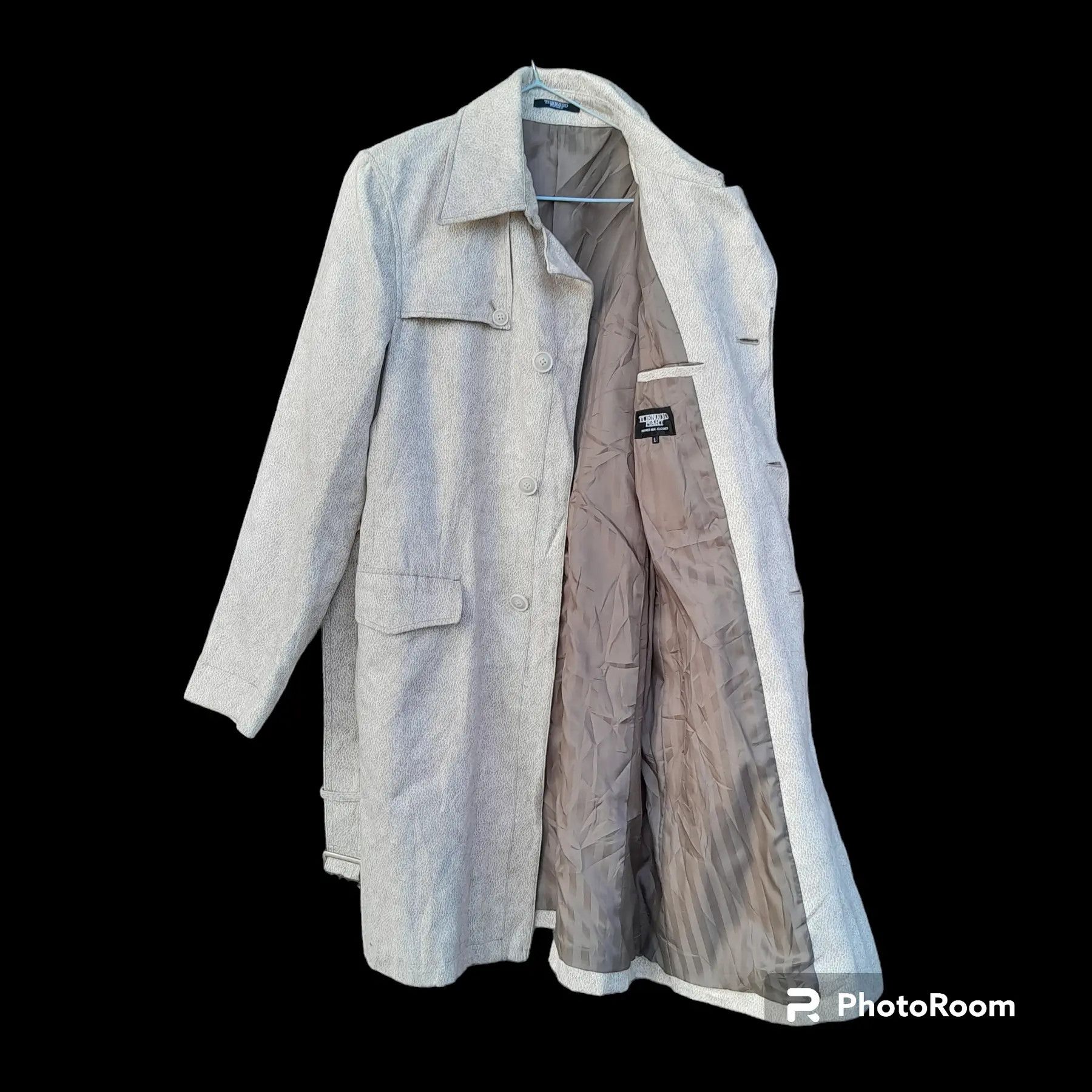 Tornado Mart ❗FINAL DROP❗TORNADO MART POLYSTER TRENCH COAT Size US L / EU 52-54 / 3 - 4 Thumbnail