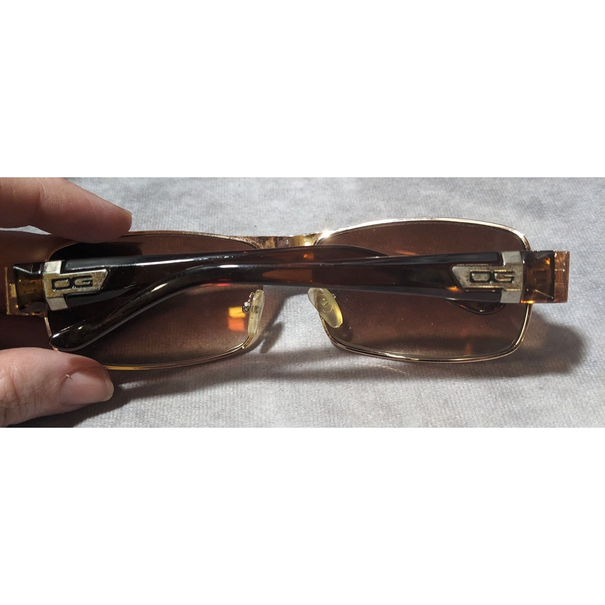 Other NY Sunglasses Gold And Wood Look Aviator Sunglasses Size ONE SIZE - 6 Thumbnail