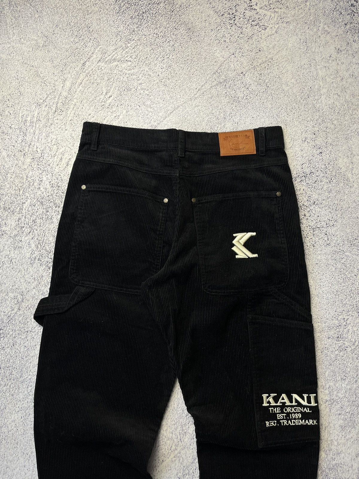 Karl Kani Vintage Karl Kani Velour Pants Rap Jeans Y2K Size US 30 / EU 46 - 11 Thumbnail