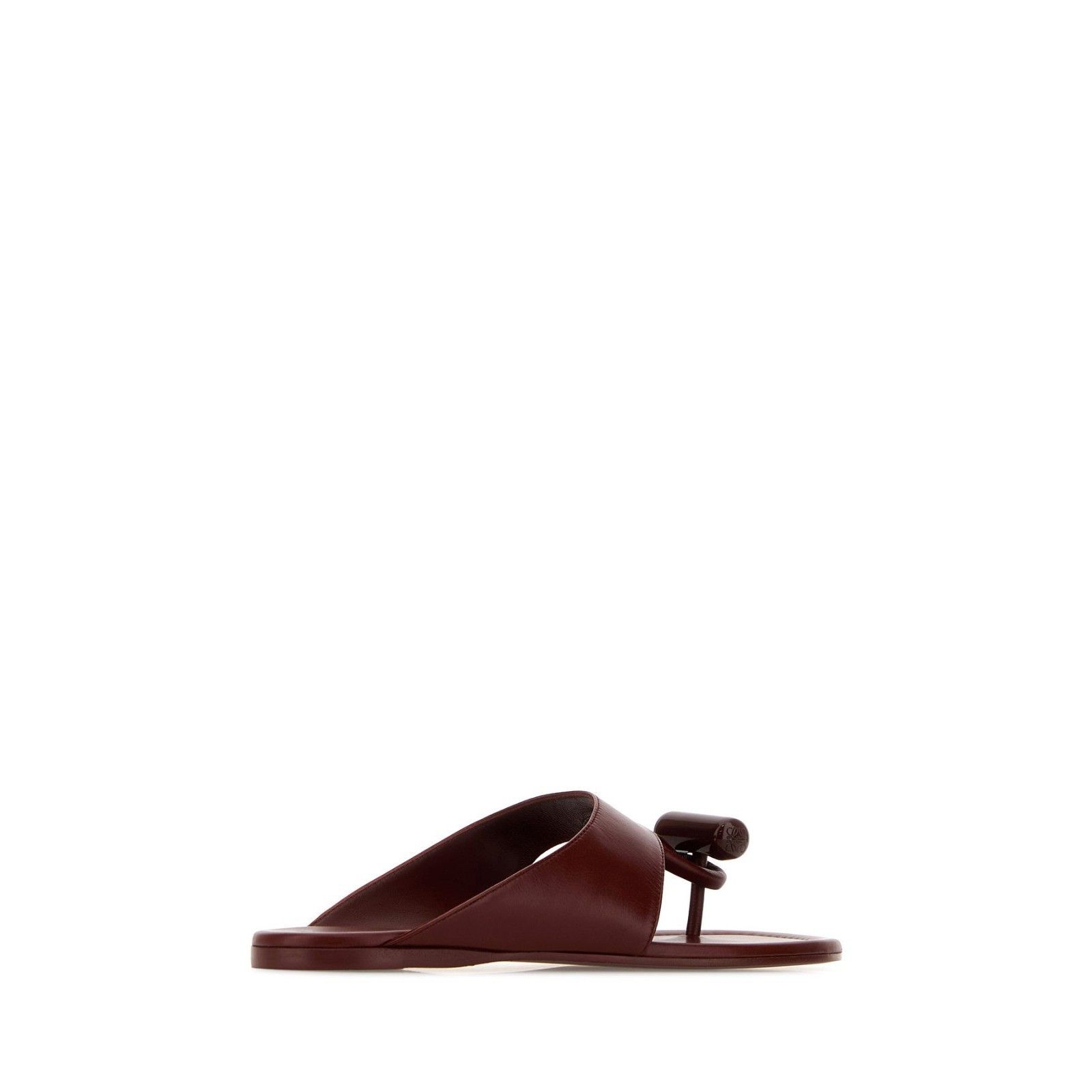 Loewe LOEWE Toggle Burnt Red Thong Sandals New & Authentic (Women' Size US 11 / IT 41 - 3 Thumbnail