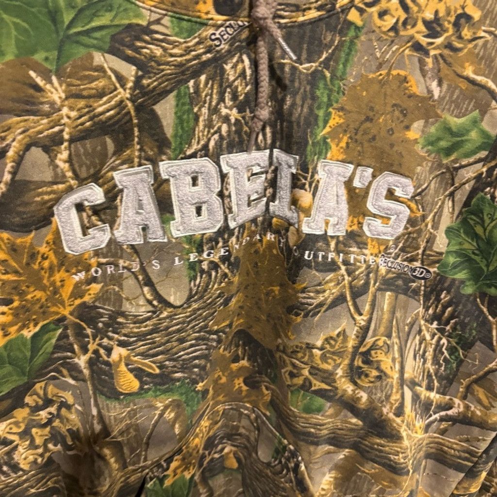 Cabelas Women’s Cabela's Woodland Camo Hoodie Size XL / US 12-14 / IT 48-50 - 4 Thumbnail