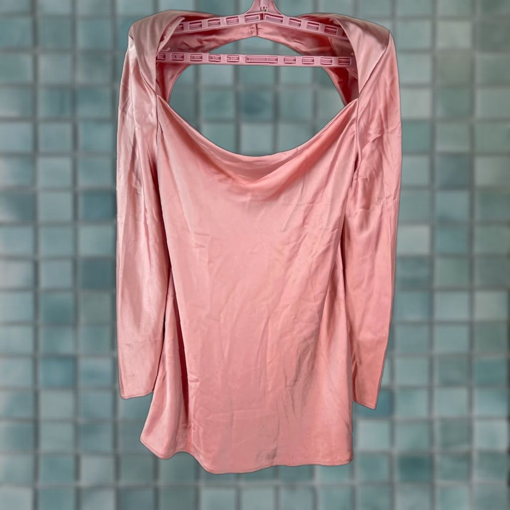 Vintage C/MEO COLLECTIVE Womens Pink Cold Shoulder Dress Size S Size S / US 4 / IT 40 - 1 Thumbnail