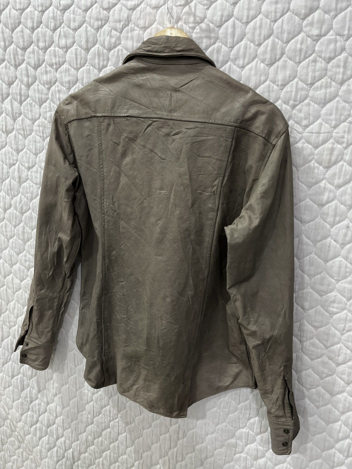Genuine Leather 🔥🔥🔥ARCHIVE WHOLE 9 JACKET SHIRTS LEATHER Size S / US 4 / IT 40 - 5 Thumbnail