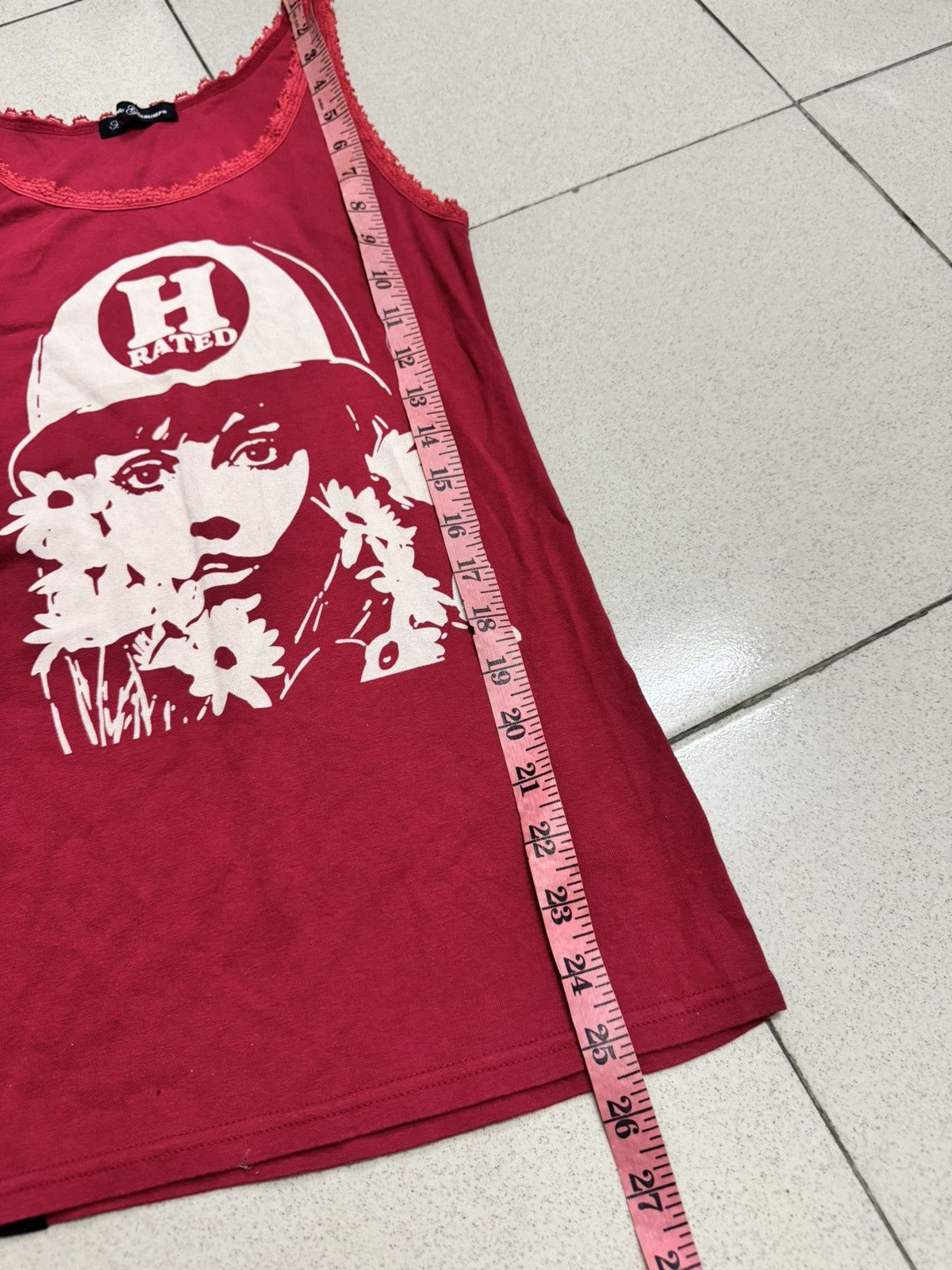 Hysteric Glamour HYSTERIC GLAMOUR H RATED TANK TOP Size S / US 4 / IT 40 - 4 Thumbnail