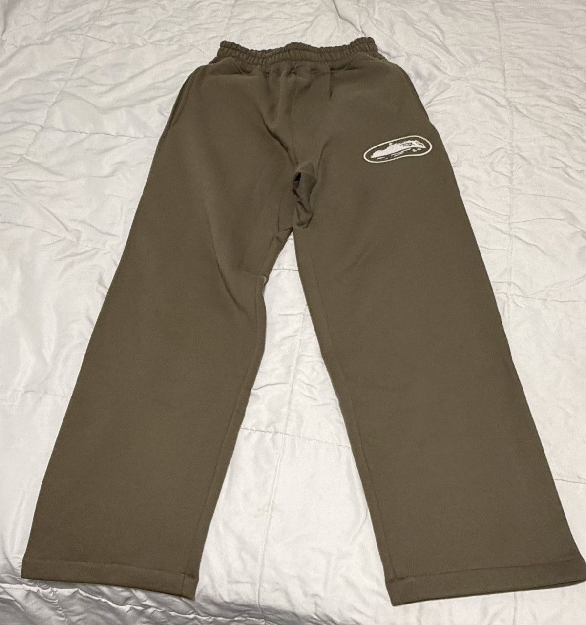 Corteiz Corteiz Island Puff Print Tracksuit Sweatsuit Olive Size M Size US M / EU 48-50 / 2 - 7 Thumbnail