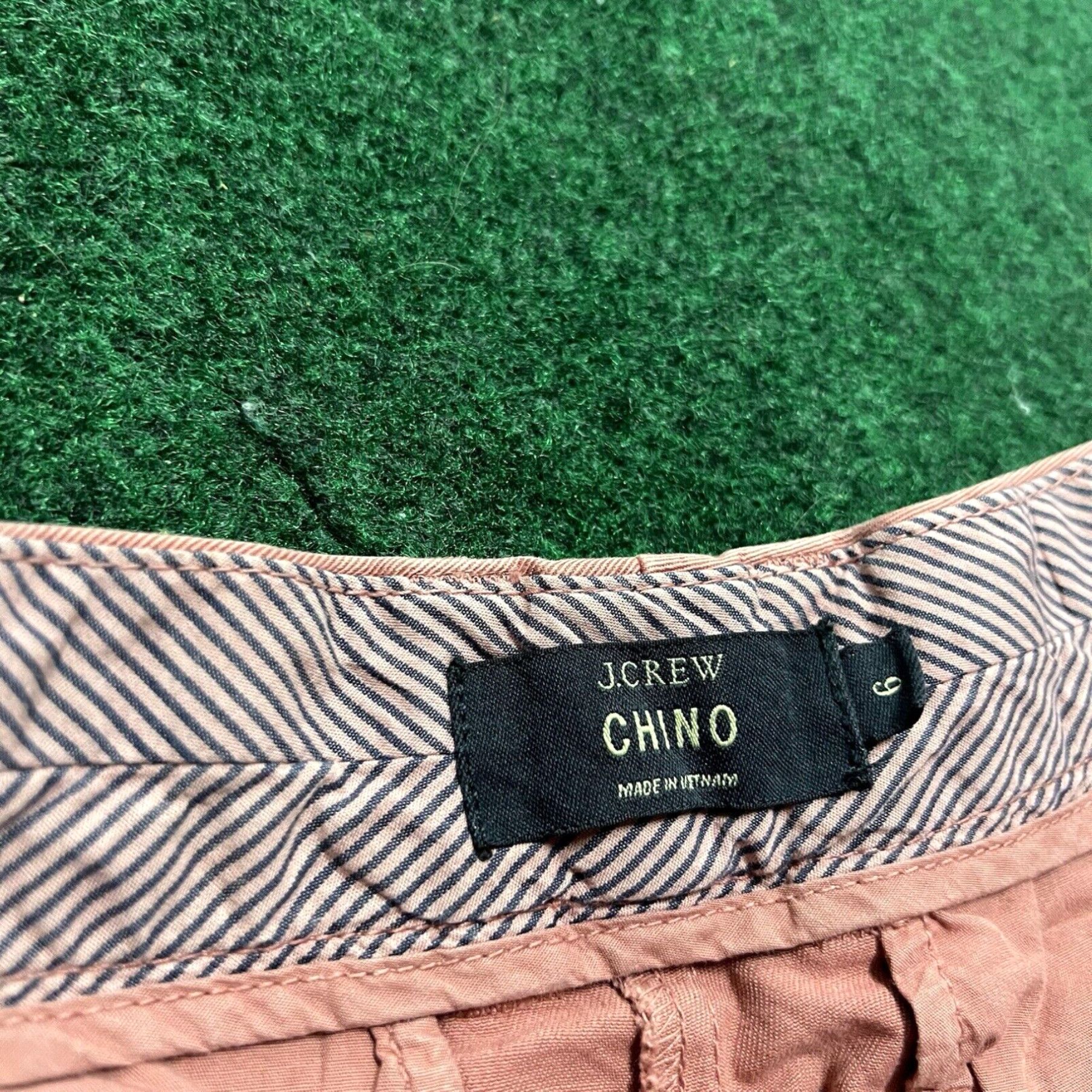 J.Crew J. Crew Chino Shorts Light Red Size 6 Summer Working Walking Outdoors Size 28" / US 6 / IT 42 - 4 Thumbnail
