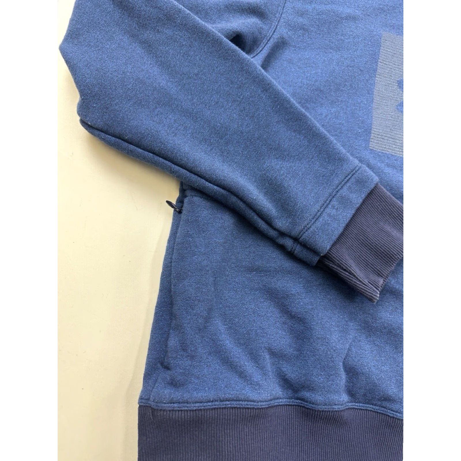 Under Armour Under Armour Hoodie Mens Medium M Blue Pullover Threadborne Logo Sweatshirt Hoodie Mens Blue Threadborne Logo Pullover Size US M / EU 48-50 / 2 - 4 Thumbnail