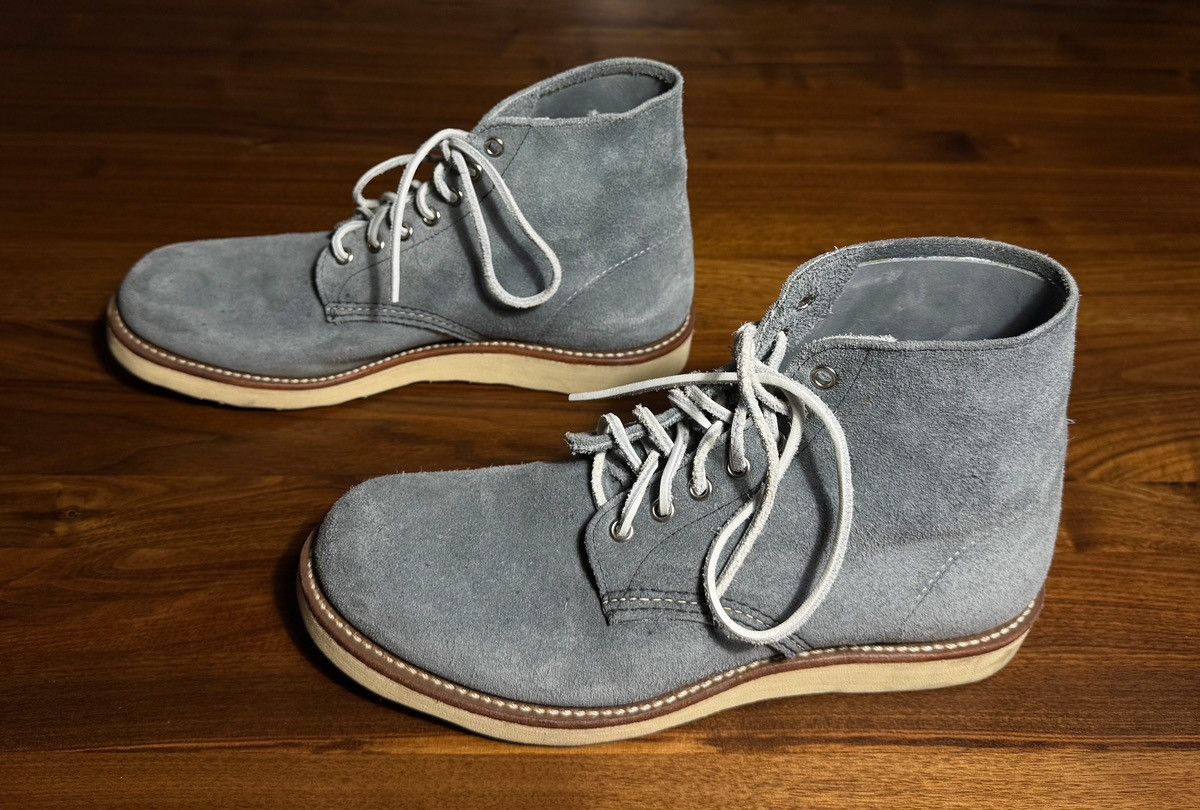 Red Wing Red Wing Boot 8144 Light Grey Suede Size US 9.5 / EU 42-43 - 4 Thumbnail