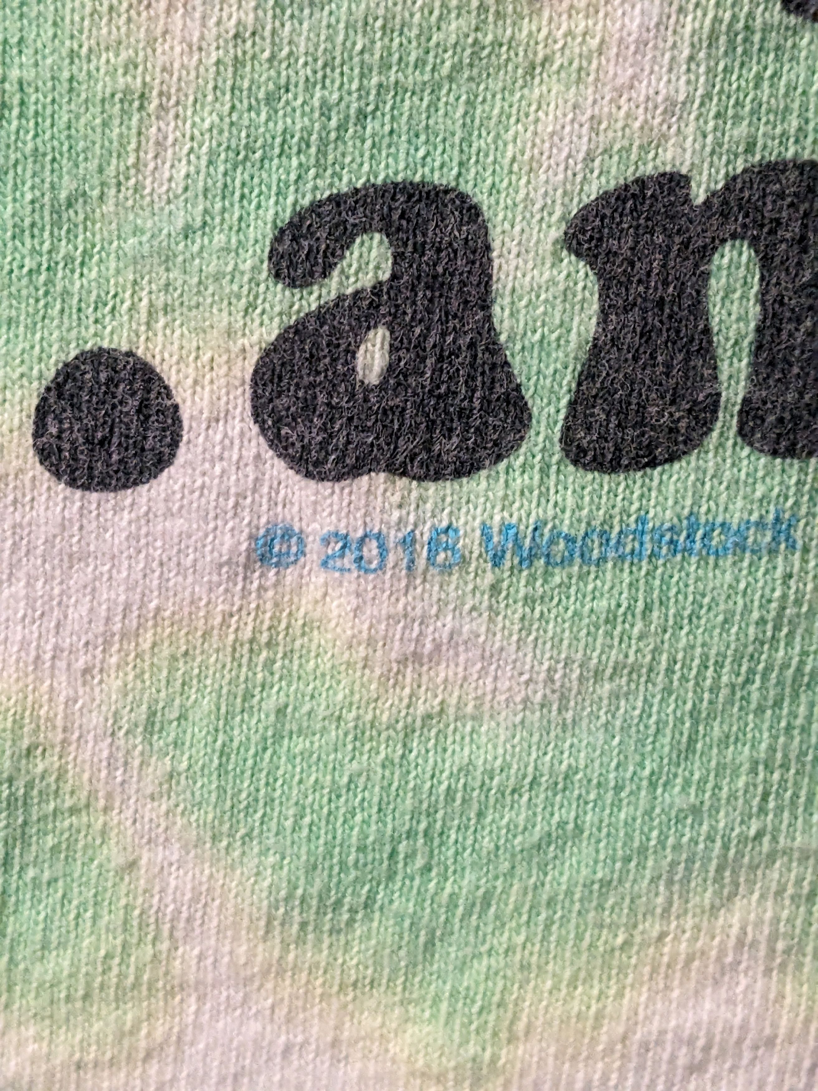 Liquid Blue × Vintage Woodstock 3 Days of Peace Liquid Blue Tie Dye Medium T-Shirt Size US M / EU 48-50 / 2 - 3 Thumbnail