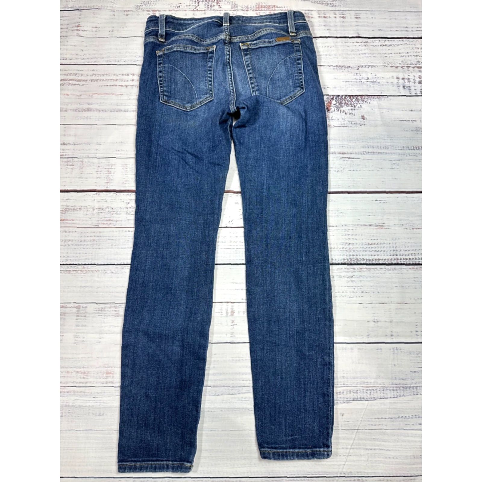 Vintage Joe's Jeans Womens Skinny Jeans Size 27 Blue Stretch Low Rise Pockets Size 27" / US 4 / IT 40 - 6 Thumbnail
