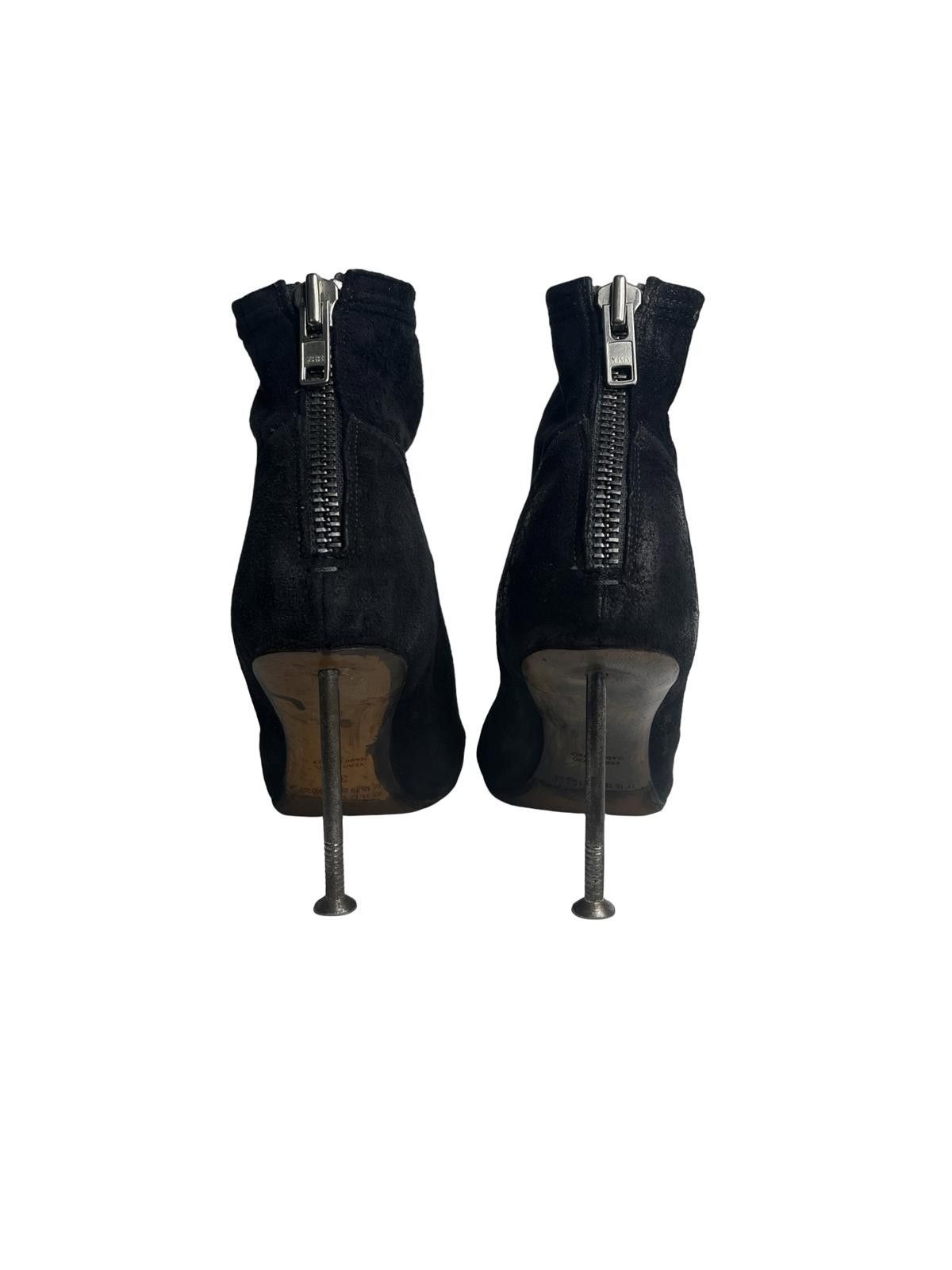 Maison Margiela Maison Margiela FW2008 Runway Nail Heel Suede Ankle Boots 37 Size US 7 / IT 37 - 7 Thumbnail