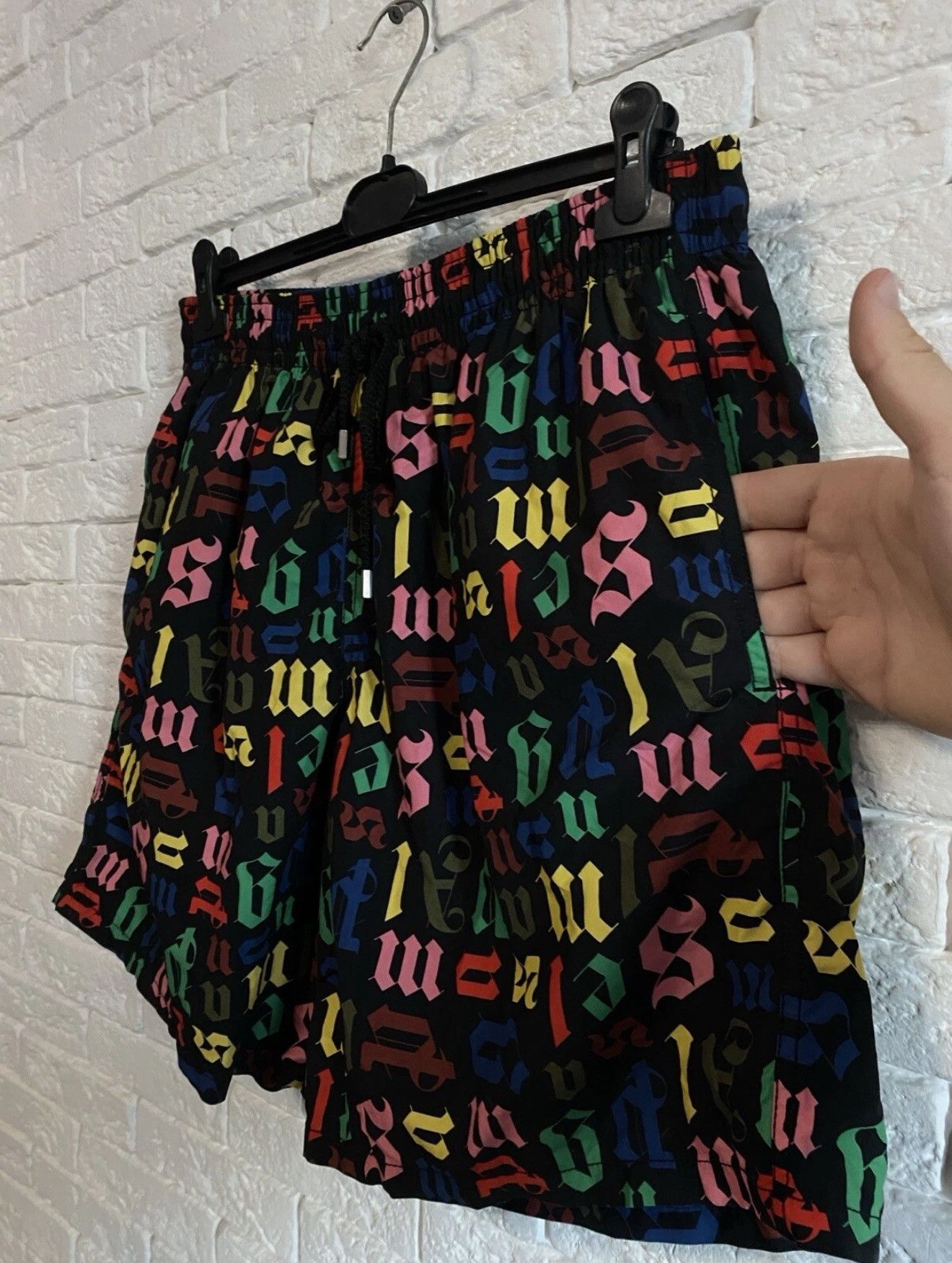 Vilebrequin VILEBREQUIN - Costume De Bain x Palm Angels Swimshorts Size US 38 / EU 54 - 2 Thumbnail