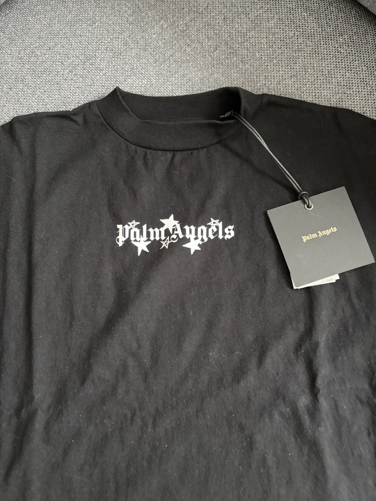 Palm Angels Palm Angels Shooting Stars Long Sleeve Black Size US XS / EU 42 / 0 - 2 Thumbnail