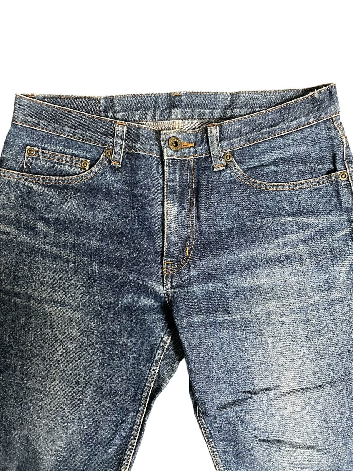 Hysteric Glamour × Japanese Brand × Le Grande Bleu (L.G.B.) Hysteric Glamour faded washed jeans Size US 31 - 5 Thumbnail