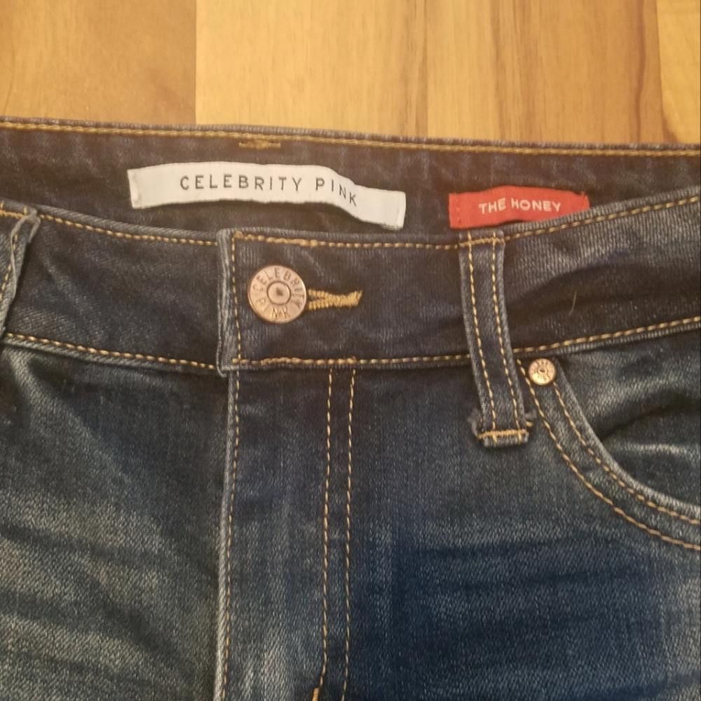 Designer Celebrity Pink The Honey Distressed Shorts Size 5 Size 30" / US 8 / IT 44 - 2 Thumbnail