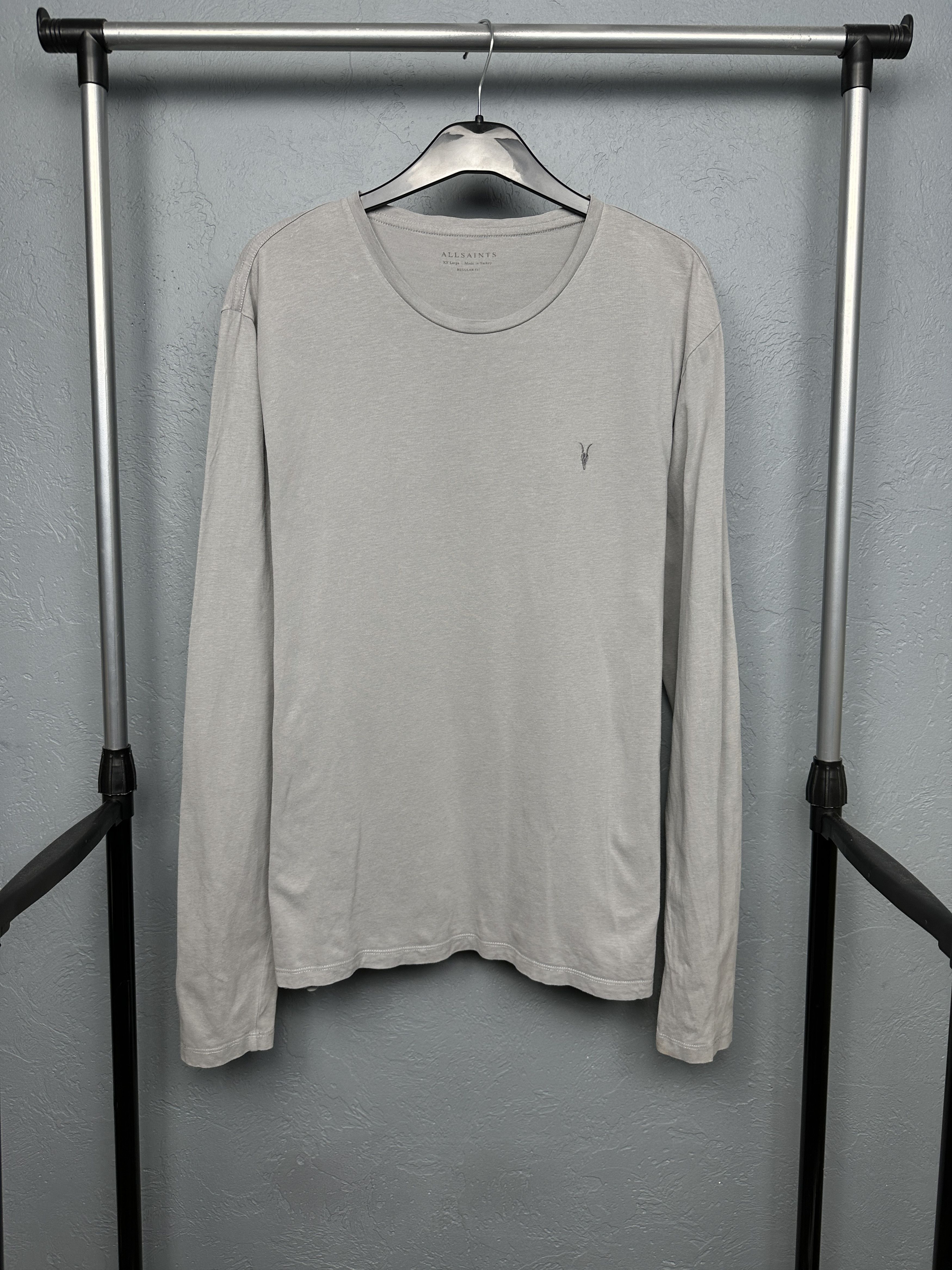 Allsaints Allsaints Brace Mens Crew Neck Long Sleeve T-Shirt Tee Size US XXL / EU 58 / 5 - 1 Thumbnail