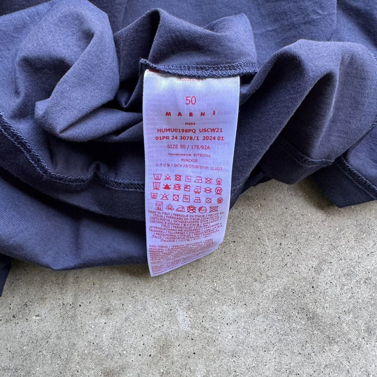Marni Marni Tee floral logo Size US M / EU 48-50 / 2 - 4 Thumbnail