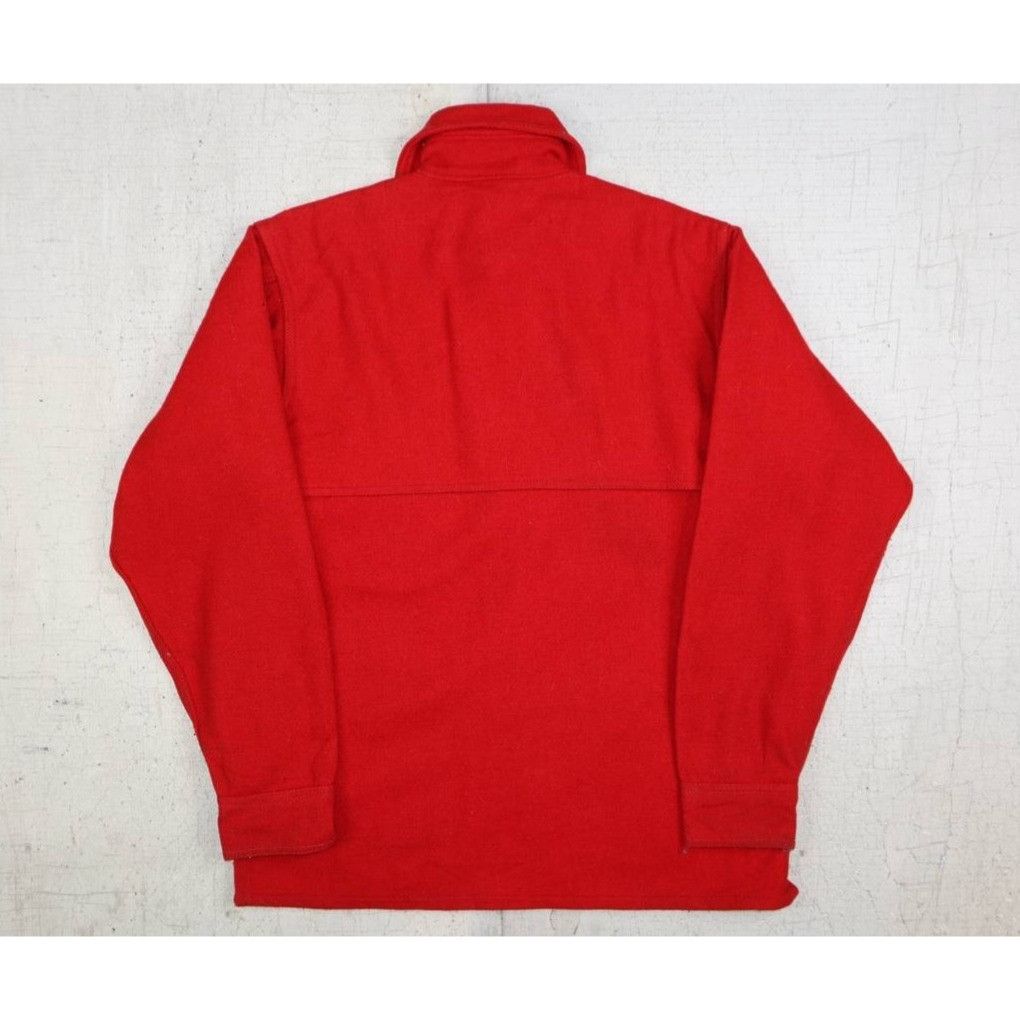 Johnson Woolen Mills Vtg Johnson Woolen Mills Men's Size 15 Red Hunting Jacket Size US M / EU 48-50 / 2 - 7 Thumbnail