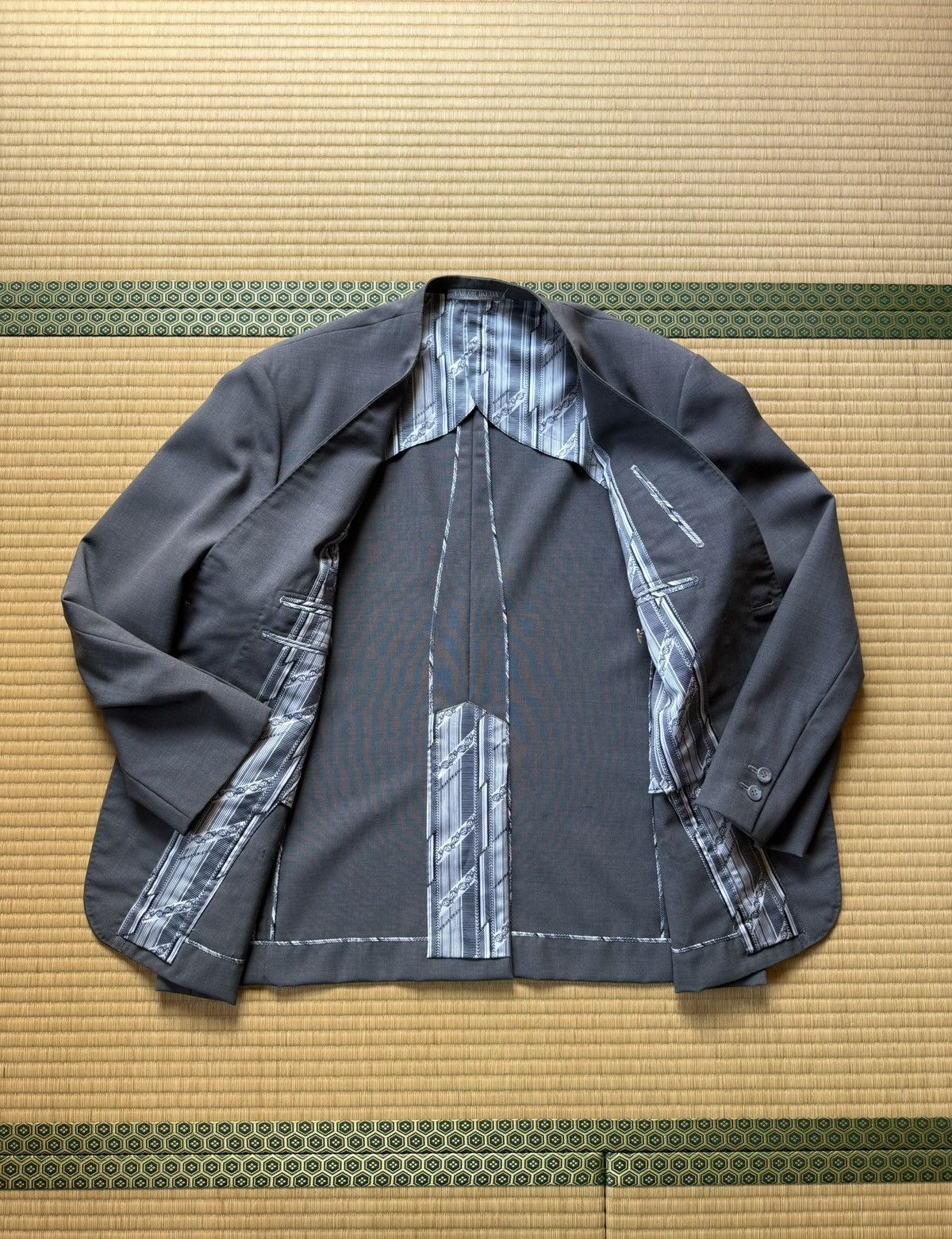 Other Spring&Summer Japanese Jacket Dry-Textured Summer Weight Size 40R - 3 Thumbnail