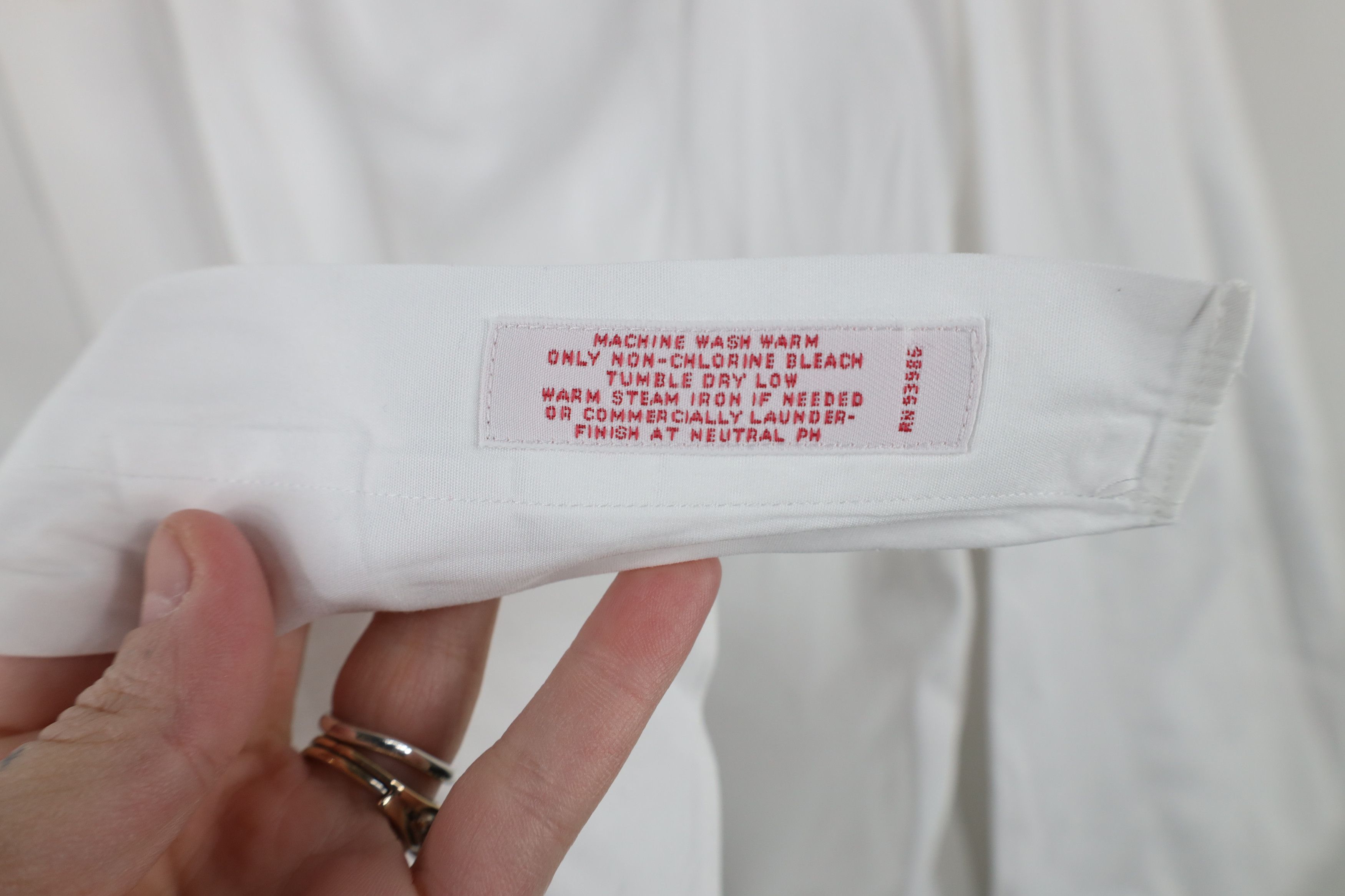Brooks Brothers × Vintage Vintage 90s Brooks Brothers Traditional Fit Collared Shirt Size US L / EU 52-54 / 3 - 9 Thumbnail