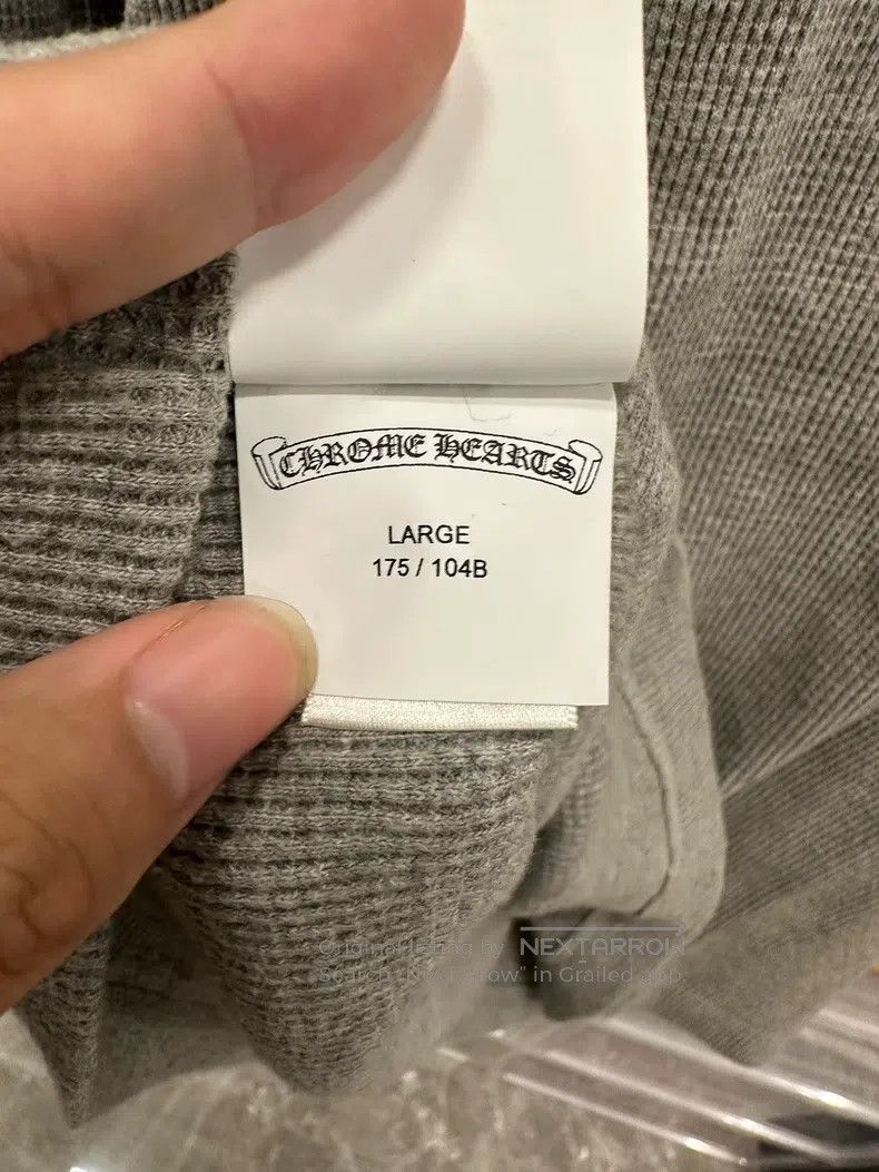 Chrome Hearts CHROME HEARTS Size L First generation silver button Henry c Size US L / EU 52-54 / 3 - 7 Thumbnail