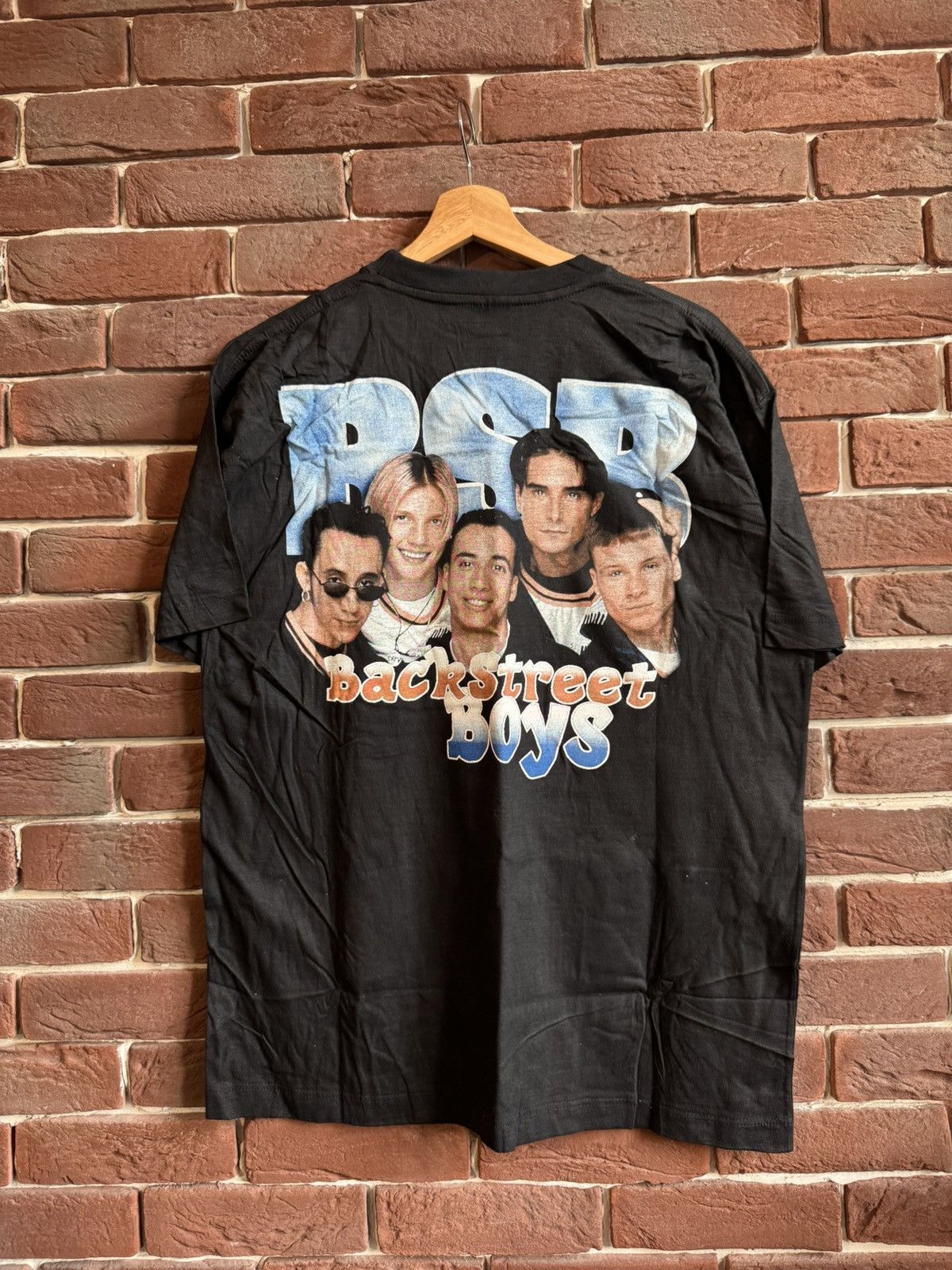 Band Tees Nick Backstreet Boys 90s Vintage Tshirt Empire Bootleg Large Size US L / EU 52-54 / 3 - 2 Thumbnail