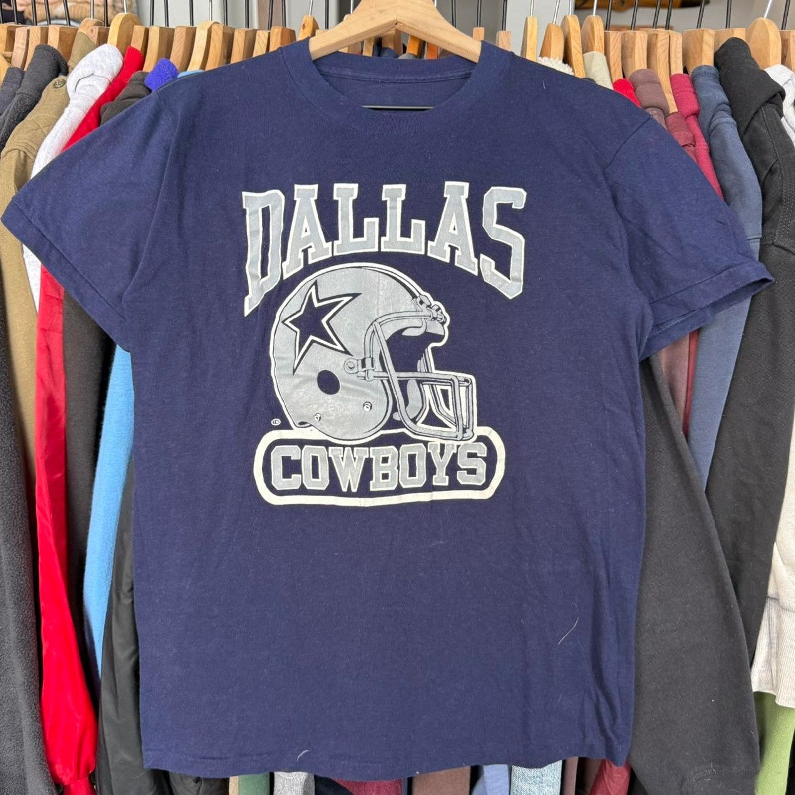 Other Vintage 80s or 90s Dallas Cowboys Single Stitch T-Shirt Size US M / EU 48-50 / 2 - 1 Thumbnail