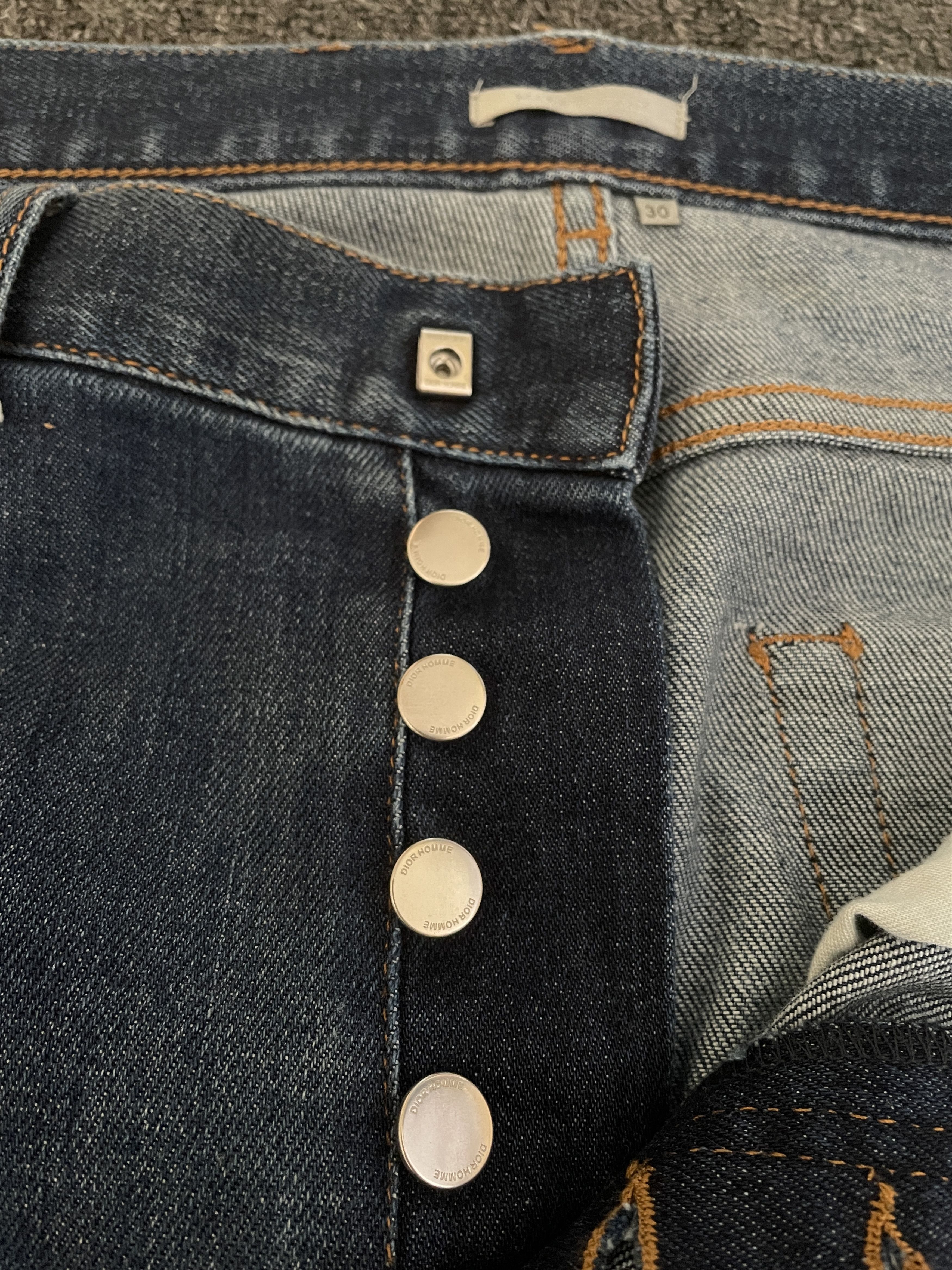 Dior Dior men's stretch jeans size 30 Size US 30 / EU 46 - 7 Thumbnail