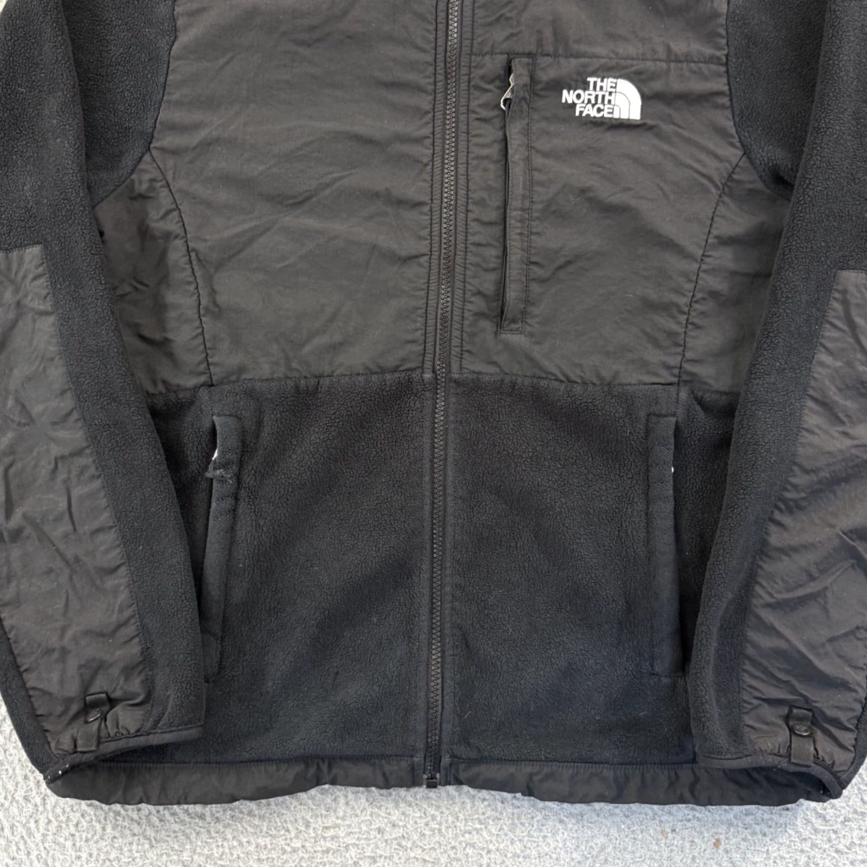The North Face VINTAGE The North Face Denali Jacket Womens Medium Black Denali Hooded Zip Fleece Outdoor Size M / US 6-8 / IT 42-44 - 2 Thumbnail