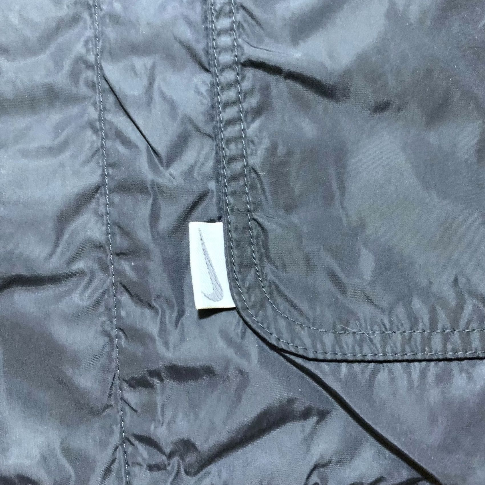 Nike Nike Mens Jacket Windbreaker Nylon 90s Vintage Black S/M Logo Full Zip Womens? Mens Size US M / EU 48-50 / 2 - 6 Thumbnail