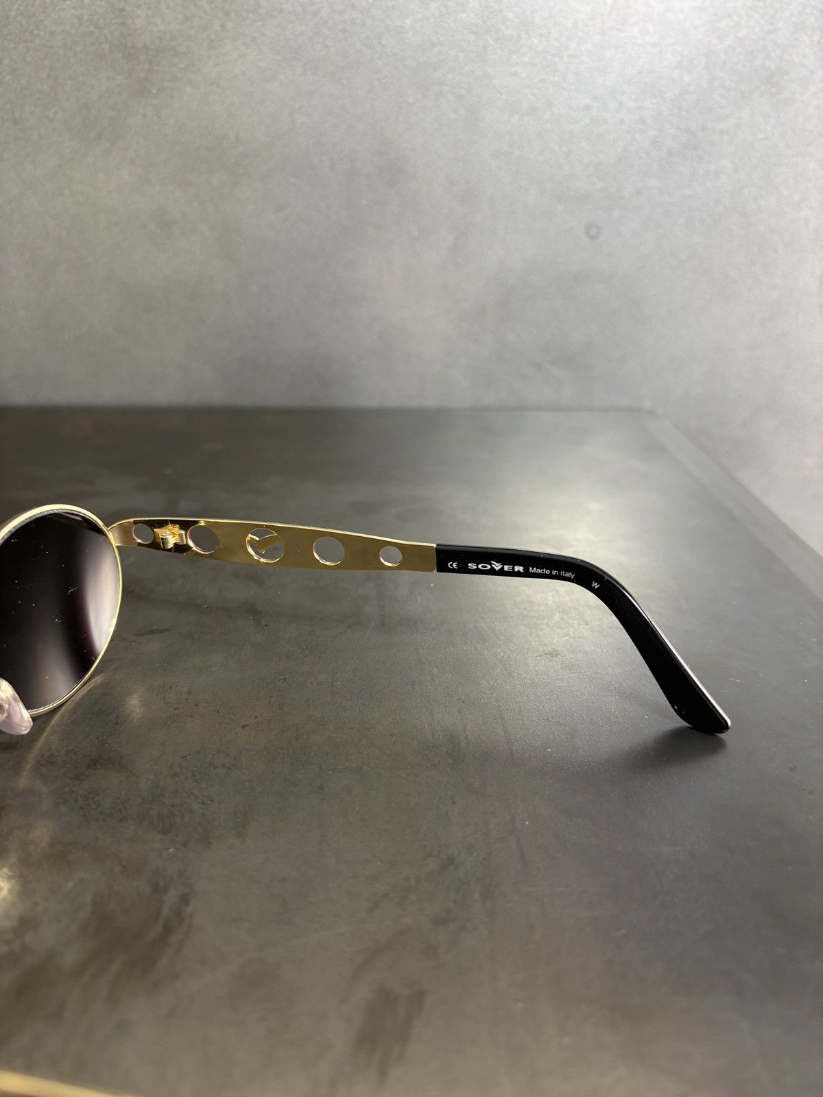 Designer NOS 1990s Sunglasses Metal JPG Diesel Sover Italy Deadstock Size ONE SIZE - 11 Thumbnail