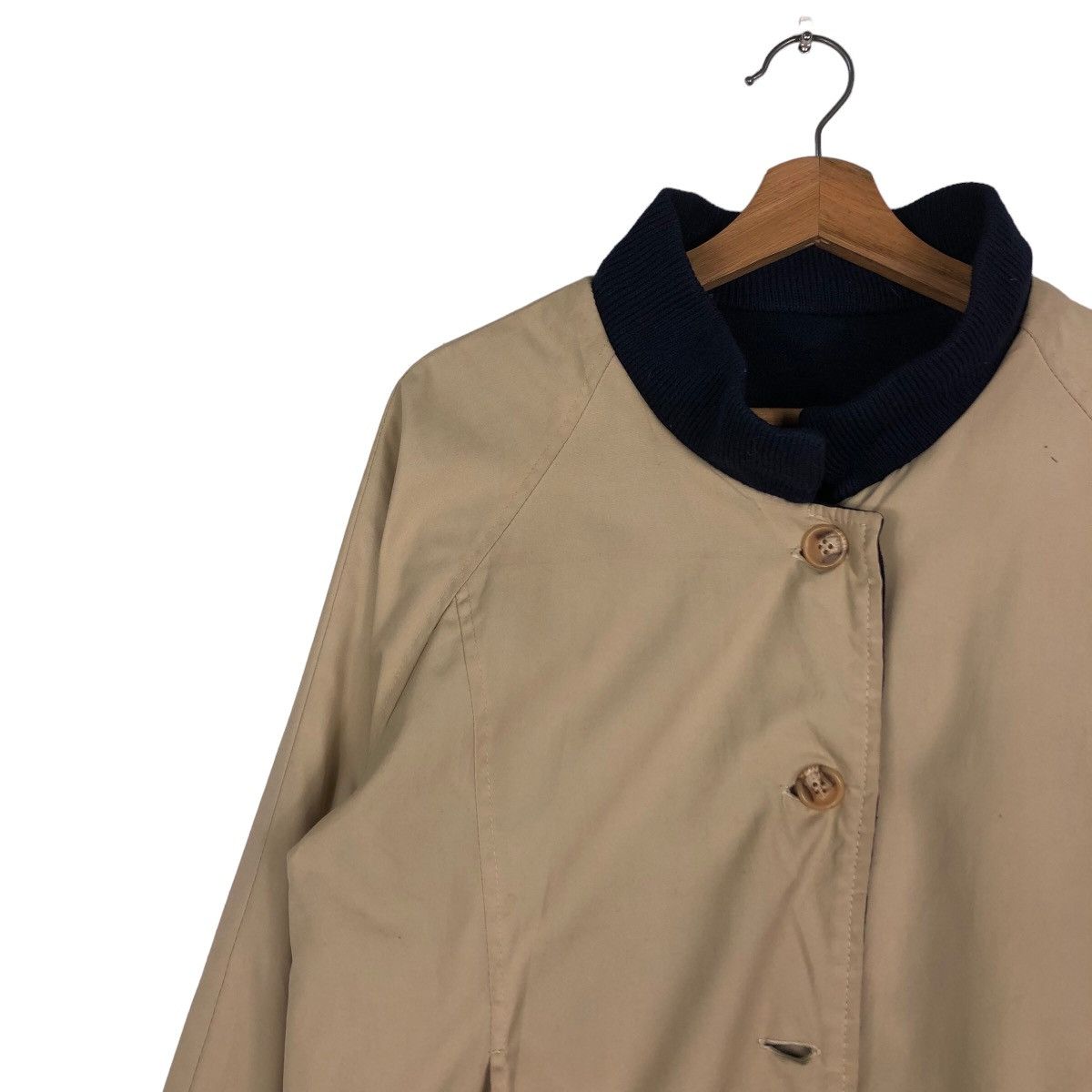 Japanese Brand Vintage Bomber Jacket Reversible Lacoste Japan Issey Miyake Size US M / EU 48-50 / 2 - 7 Thumbnail