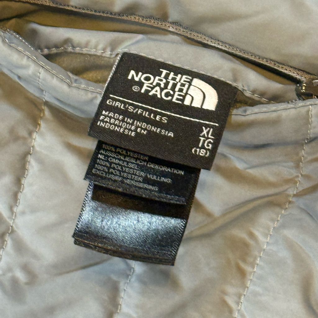 The North Face The North Face Girls XL Reversible Jacket Gray Purple Size XXL / US 16-18 / IT 52-54 - 9 Thumbnail