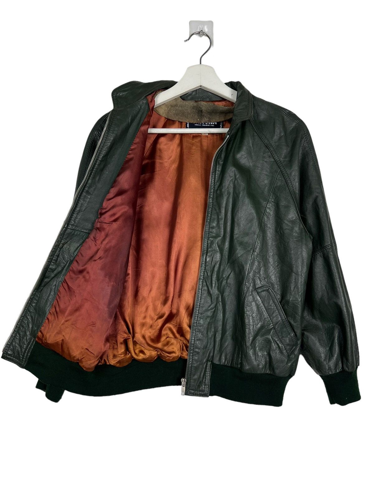 Japanese Brand 🔥 VINTAGE JHA JHA RIDER MOTO LEATHER JACKET Size US S / EU 44-46 / 1 - 11 Thumbnail