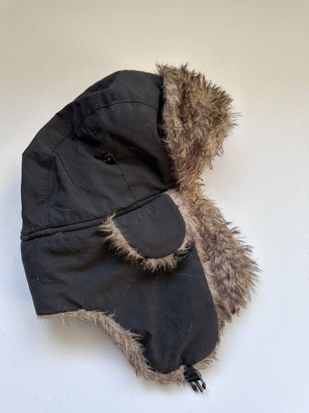 If Six Was Nine × Vintage Vintage Y2k Ushanka Fuzzy Hat Fur Faux If Six Was Nine Size ONE SIZE - 3 Thumbnail