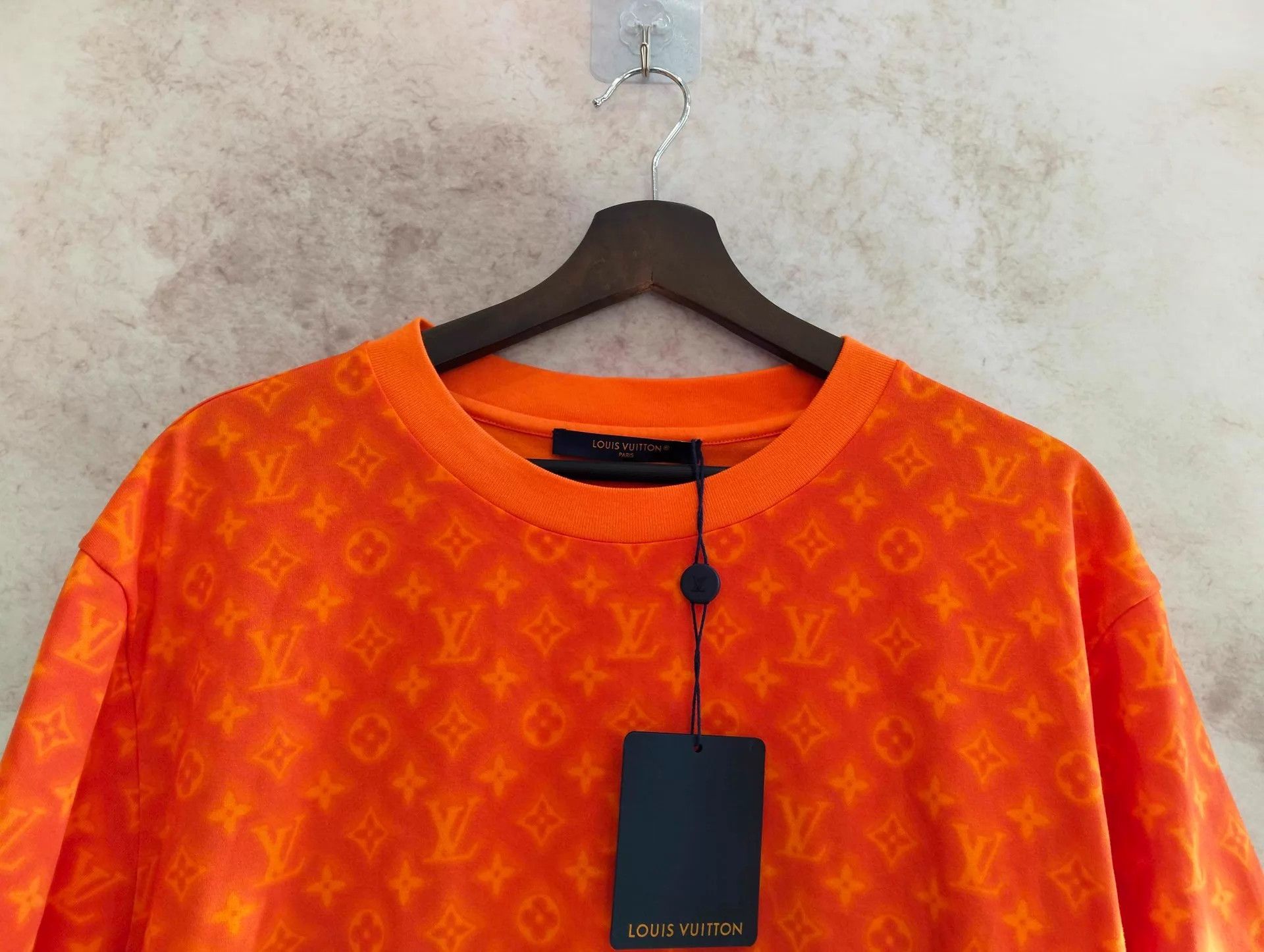 Louis Vuitton LV Monogram Letter Pattern Short Sleeve T-Shirt XXL New Size US XXL / EU 58 / 5 - 7 Thumbnail