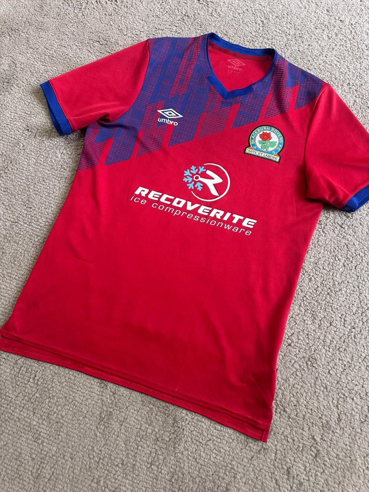 Umbro BLACKBURN ROVERS 2020/21 SHIRT FOOTBALL SOCCER JERSEY UMBRO Size US M / EU 48-50 / 2 - 2 Thumbnail
