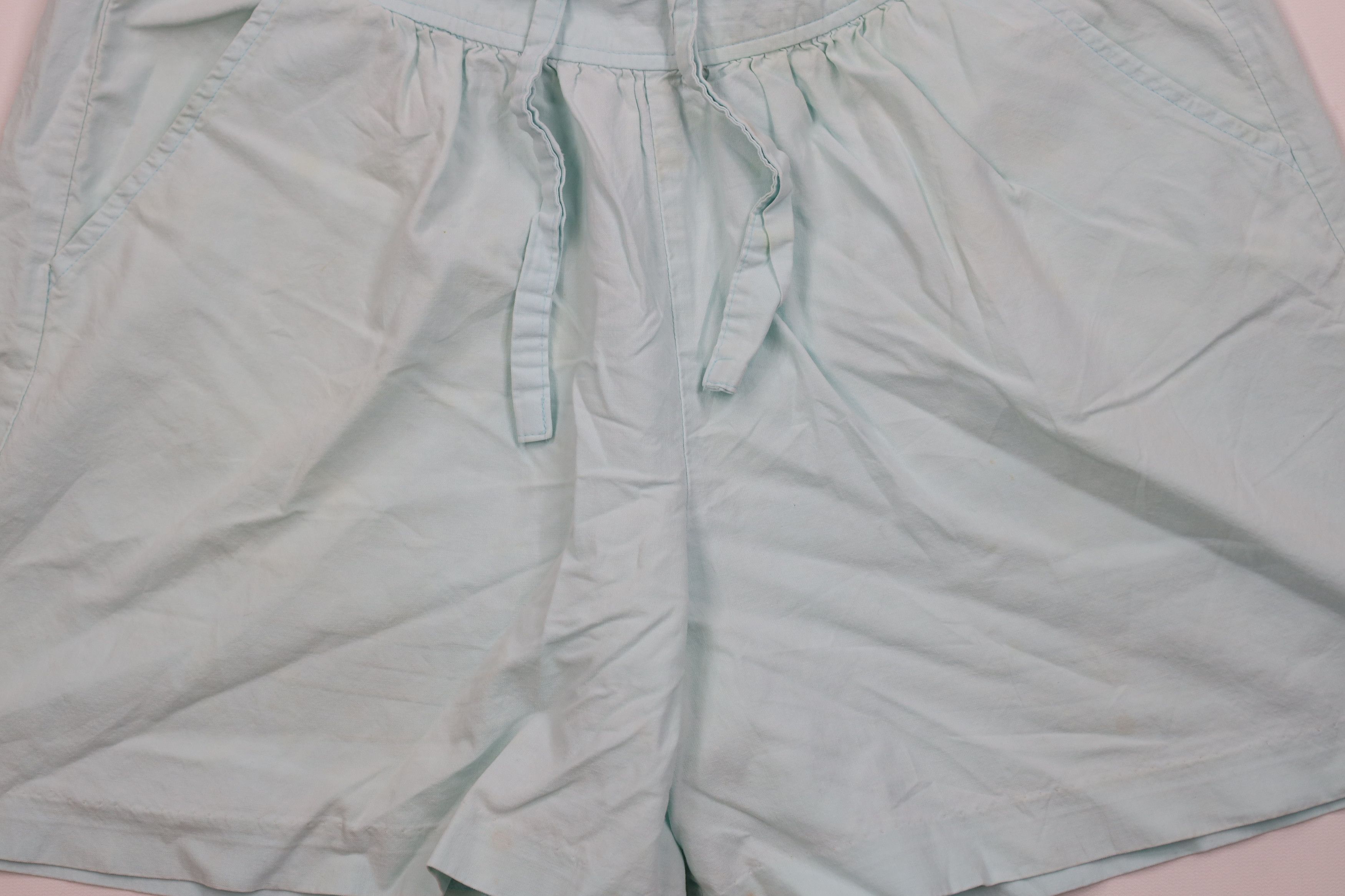 Vintage Vintage 70s Streetwear Tie Front Gurkha Bermuda Shorts USA Size 36" / US 14 / IT 50 - 3 Thumbnail