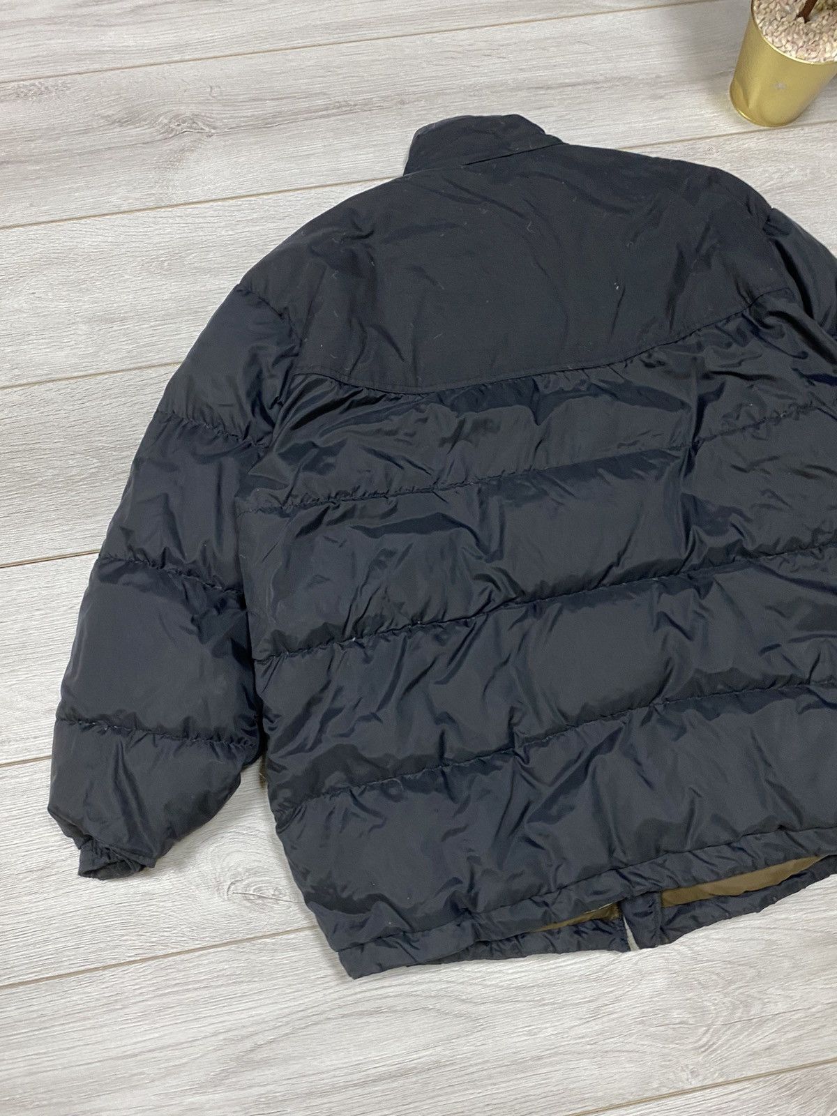 Vintage Nike vintage puffer down jacket big swoosh back Size US XL / EU 56 / 4 - 11 Thumbnail
