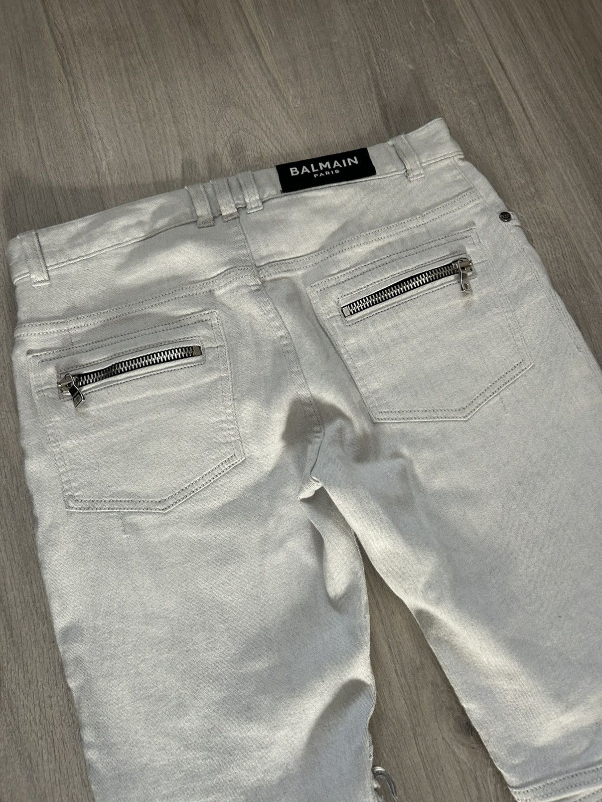 Balmain Balmain Biker Jeans Size US 30 / EU 46 - 8 Thumbnail